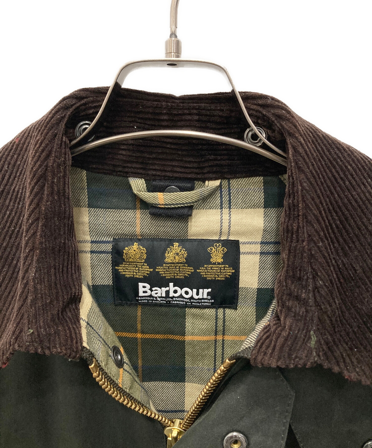 中古・古着通販】Barbour (バブアー) SL BEDALE セージグリーン サイズ