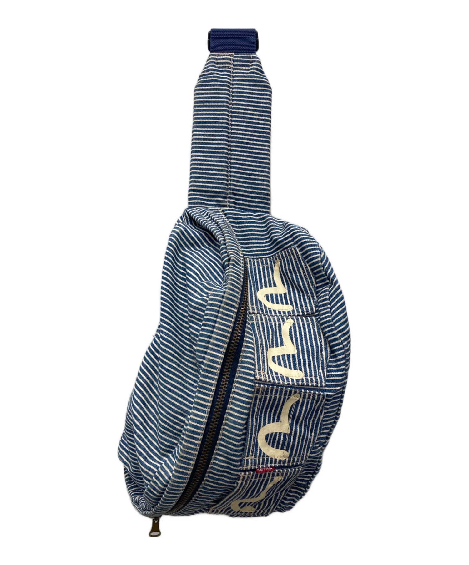 中古・古着通販】EVISU (エヴィス) ヒッコリーデニムウエストバッグ