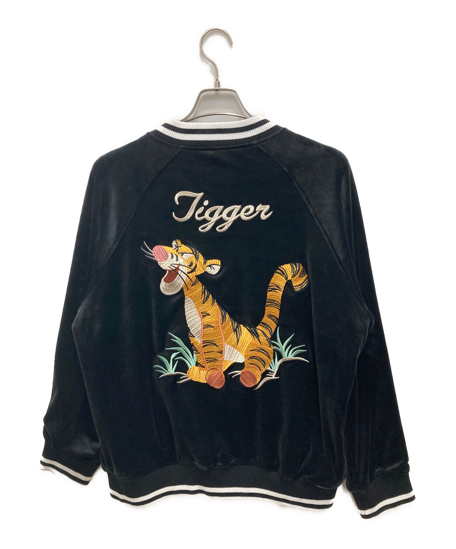 ティガー　別珍　スカジャン　ディズニー 中古・古着通販】Disney RESORT (ディズニーリゾート) ティガーベロア