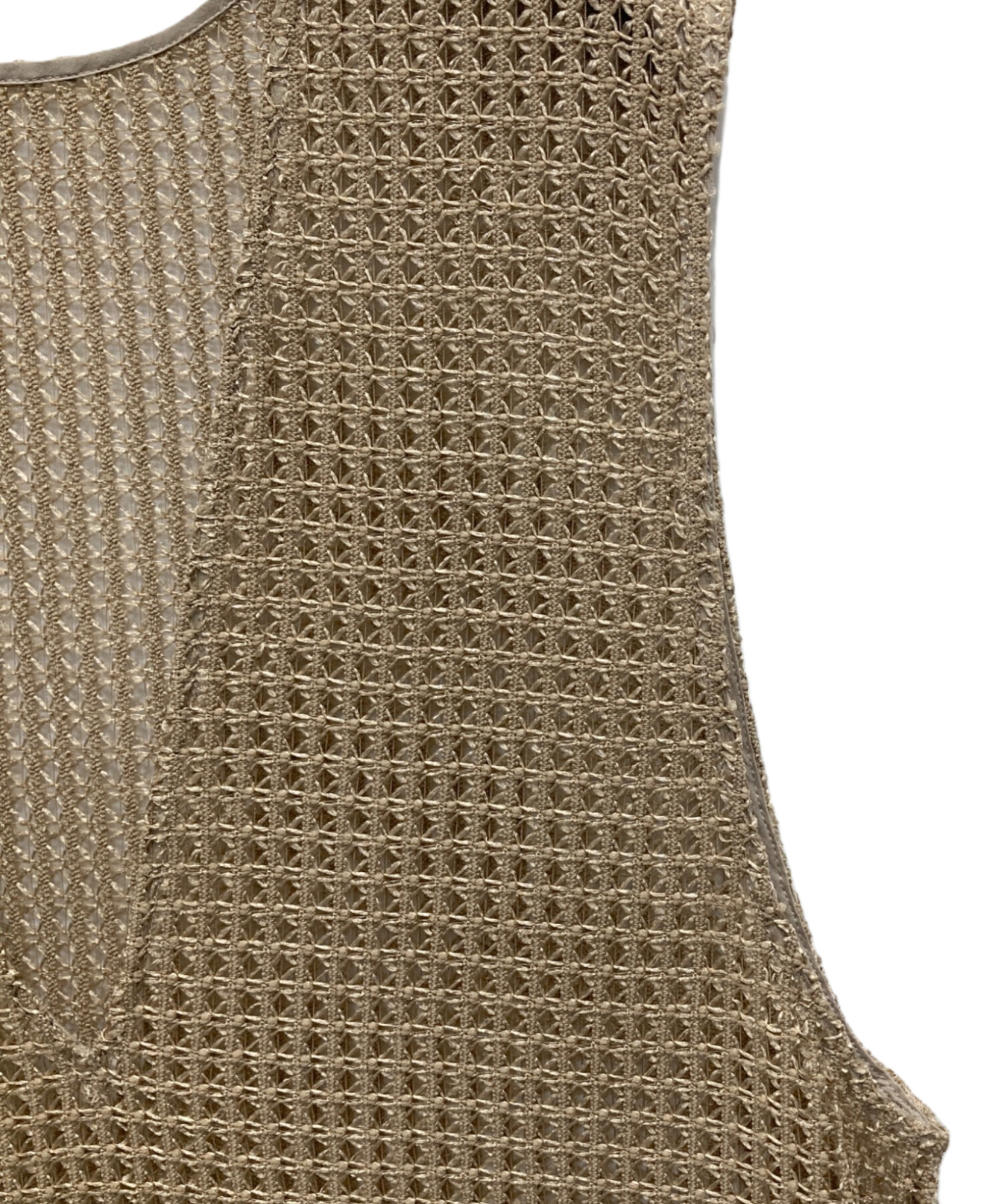 25年 現行品 美品 Spick&Span 絡み織りメッシュレースベスト 中古・古着通販】Spick and Span (スピック＆スパン) 絡み織りメッシュ