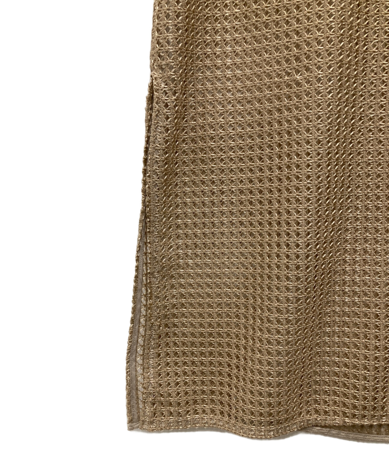 25年 現行品 美品 Spick&Span 絡み織りメッシュレースベスト 中古・古着通販】Spick and Span (スピック＆スパン) 絡み織りメッシュ