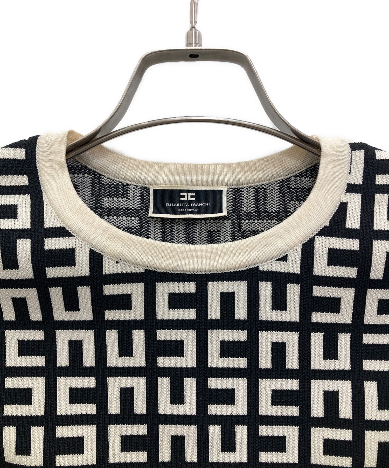 中古・古着通販】ELISABETTA FRANCHI (エリザベッタフランキ) Monogram 