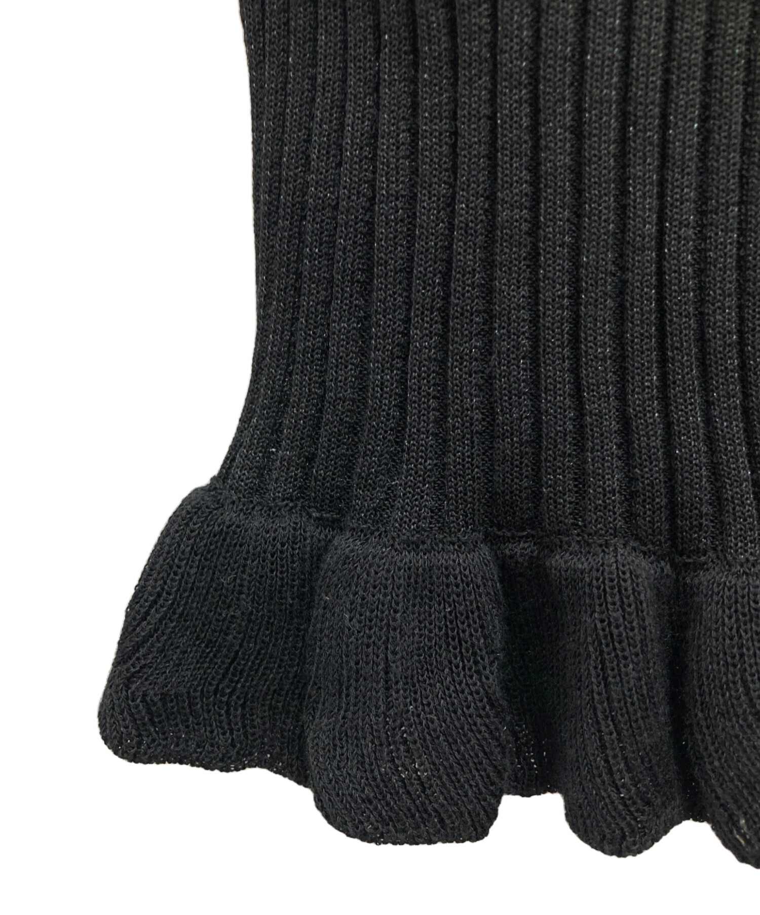 中古・古着通販】JOSE MOON (ジョゼムーン) RAFFLE KNIT TOPS/ラッフル