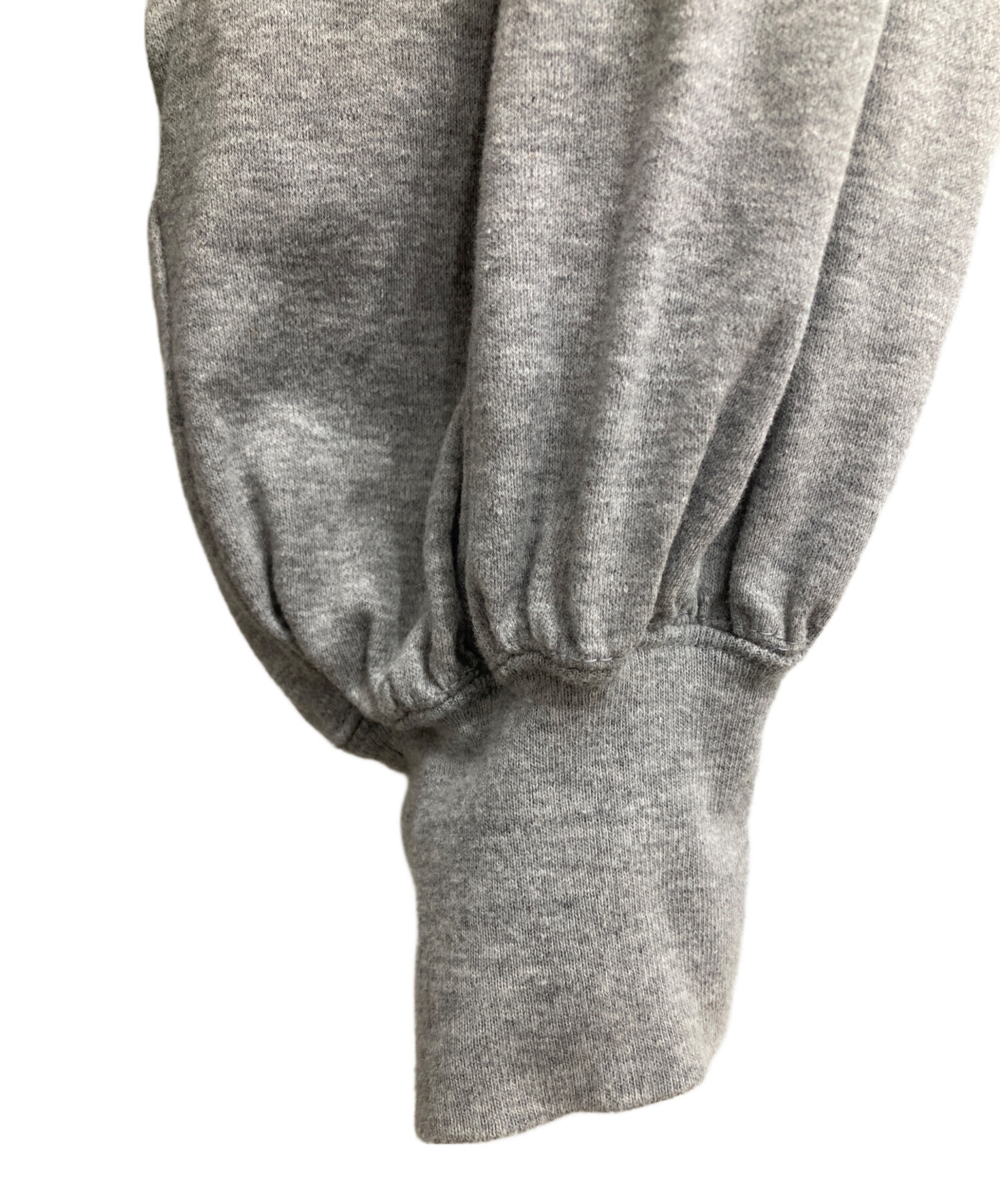 中古・古着通販】MANOF (マノフ) WAIST TUCK VOLUME SLEEVE TOPS 