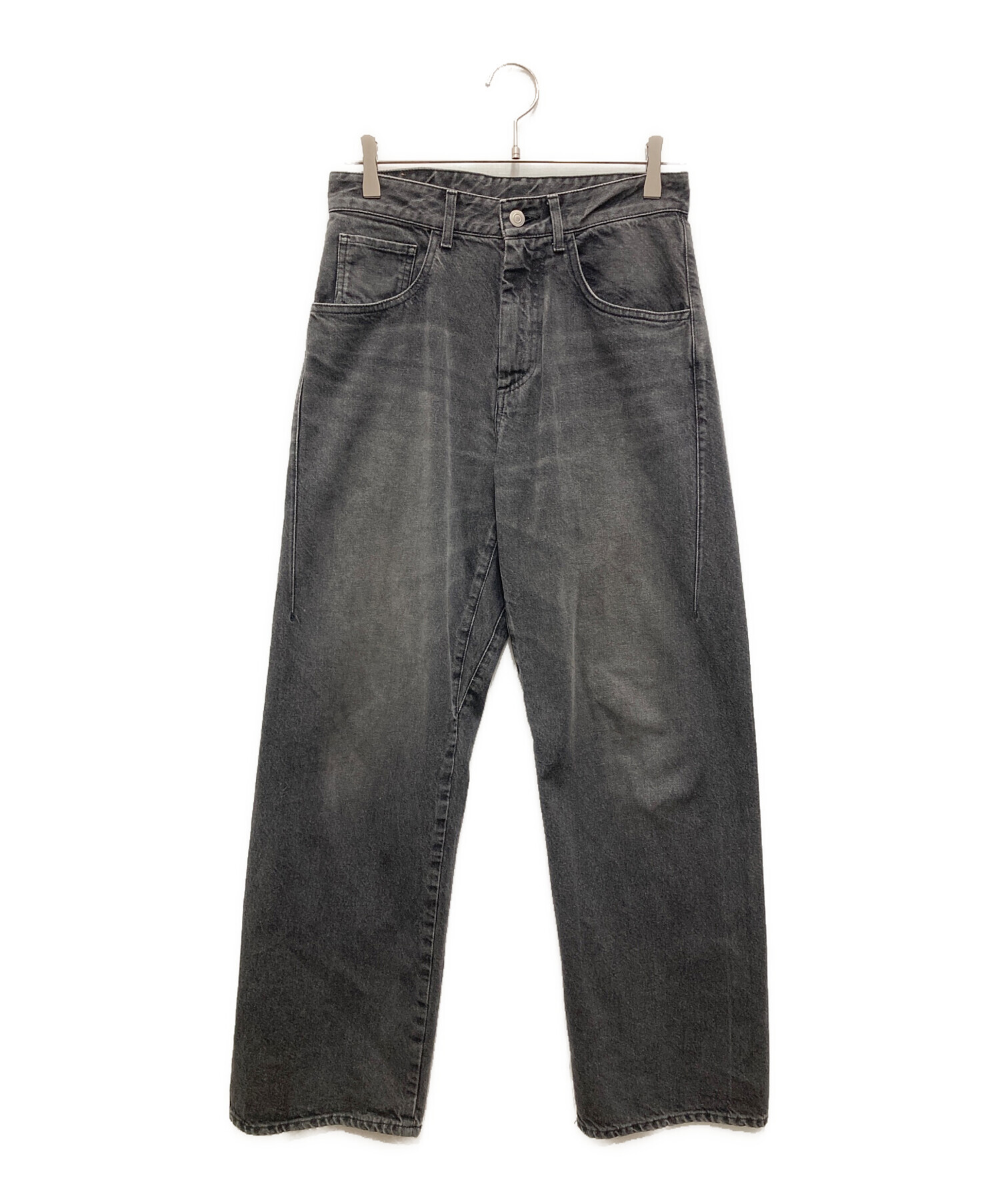中古・古着通販】Ch!iii (チー) Midlize Wide Black Denim 中古・古着通販】Ch!iii (チー) Midlize Wide Black Denim