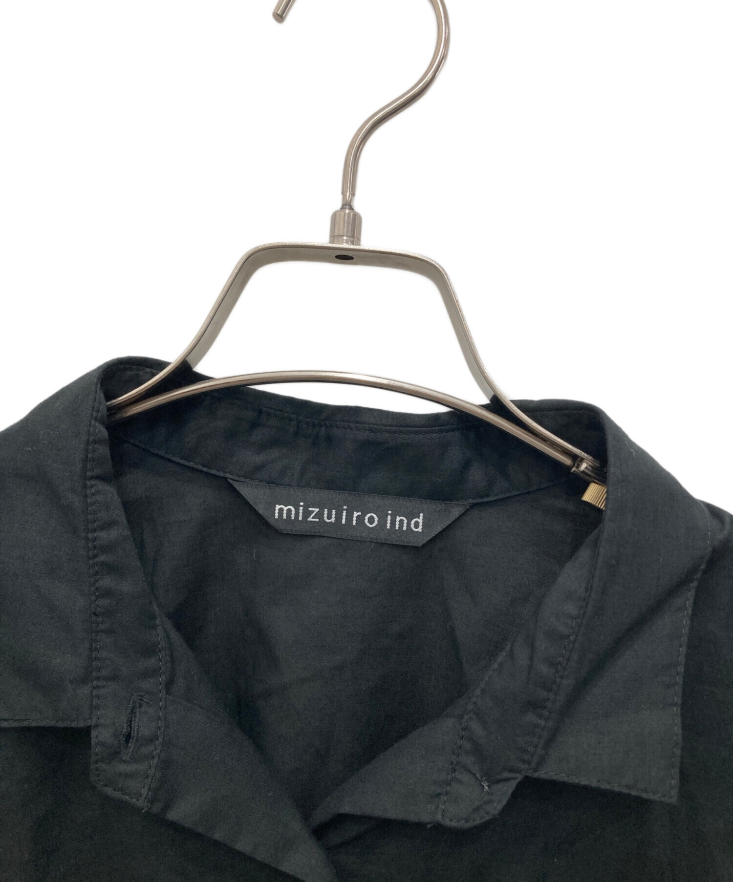 mizuiro ind ミズイロインド Tシャツ・カットソー M 黒 【古着】【中古】【送料無料】 mizuiro ind（ミズイロインド）の古着・中古通販 | 【公式】RAGTAG
