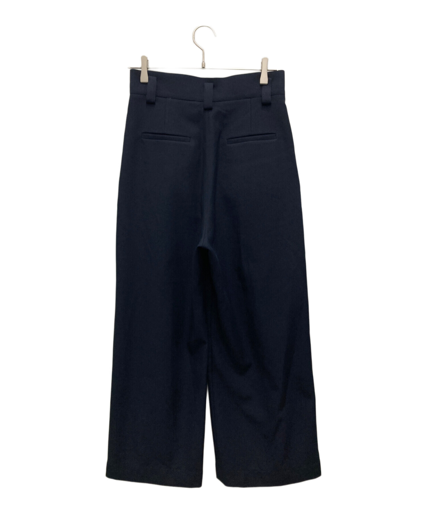 中古・古着通販】cygne (シーニュ) ハイウエストタックワイドパンツ