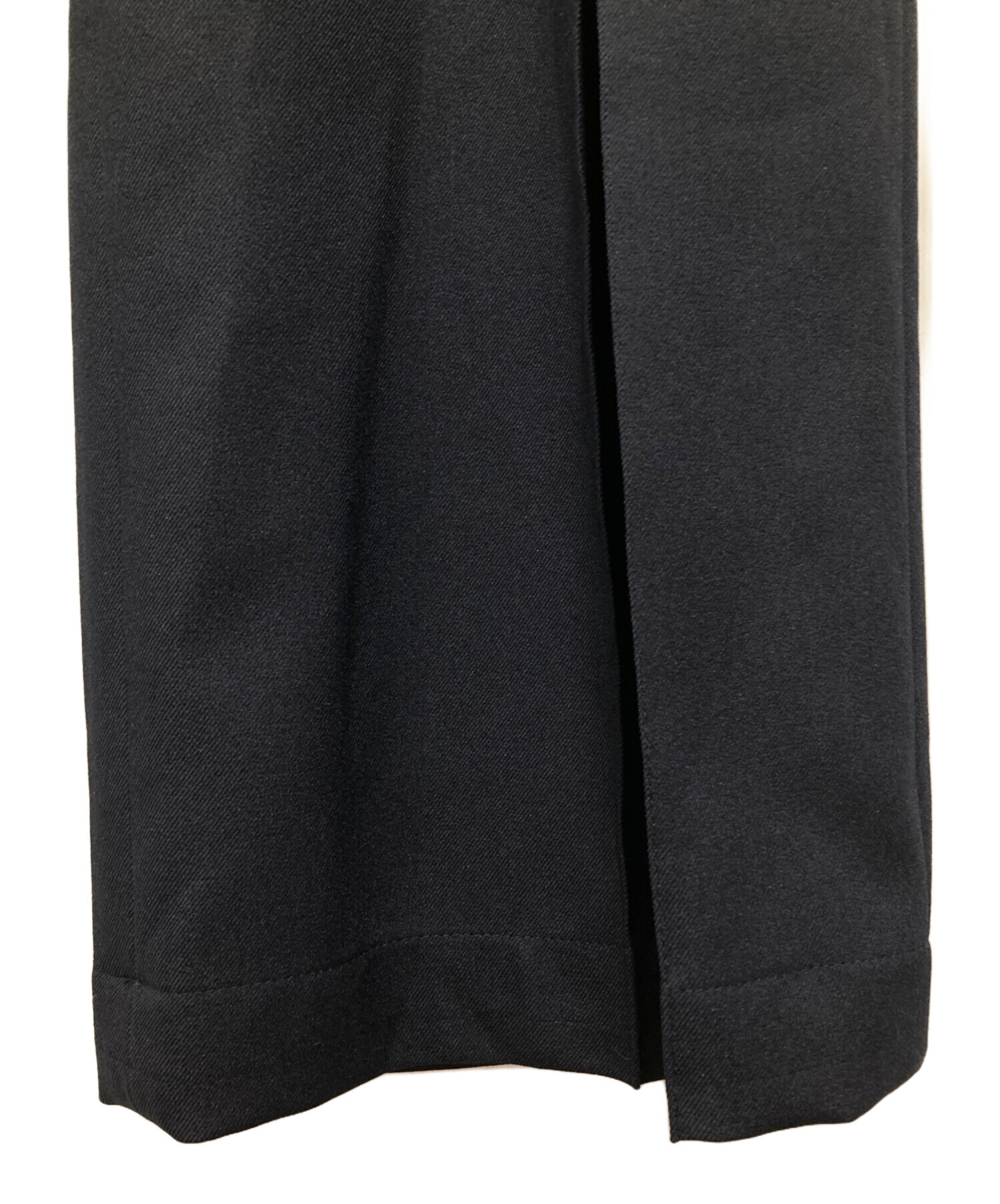 中古・古着通販】cygne (シーニュ) ハイウエストタックワイドパンツ 