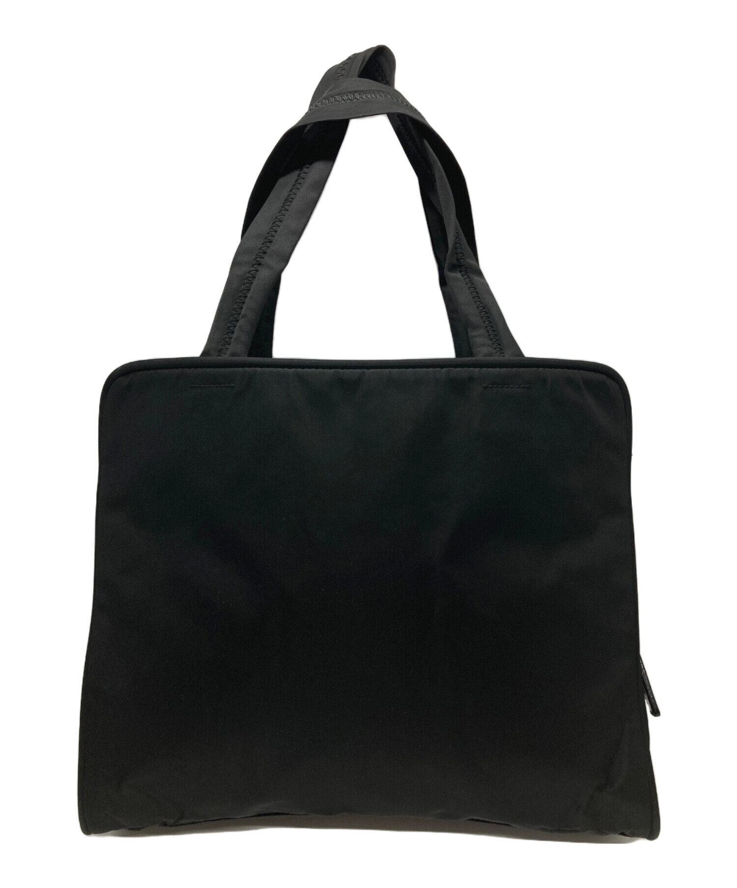 専用！訳ありプラダ 黒ナイロン ハンドバッグ ヴィンテージ中古品 中古・古着通販】PRADA (プラダ) ナイロン×レザーハンドバッグ