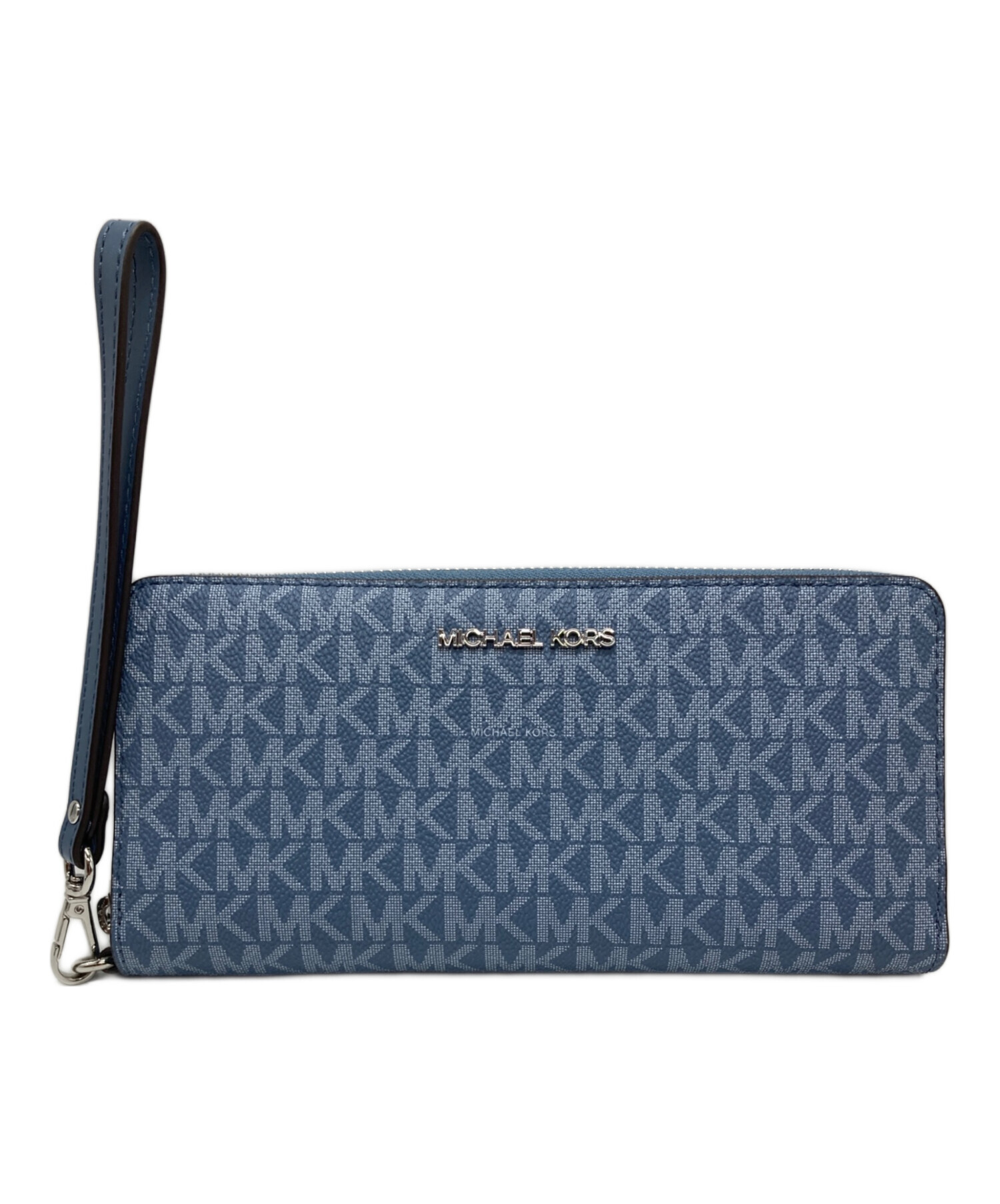 中古・古着通販】MICHAEL KORS (マイケル・コース) 長財布 ブルー