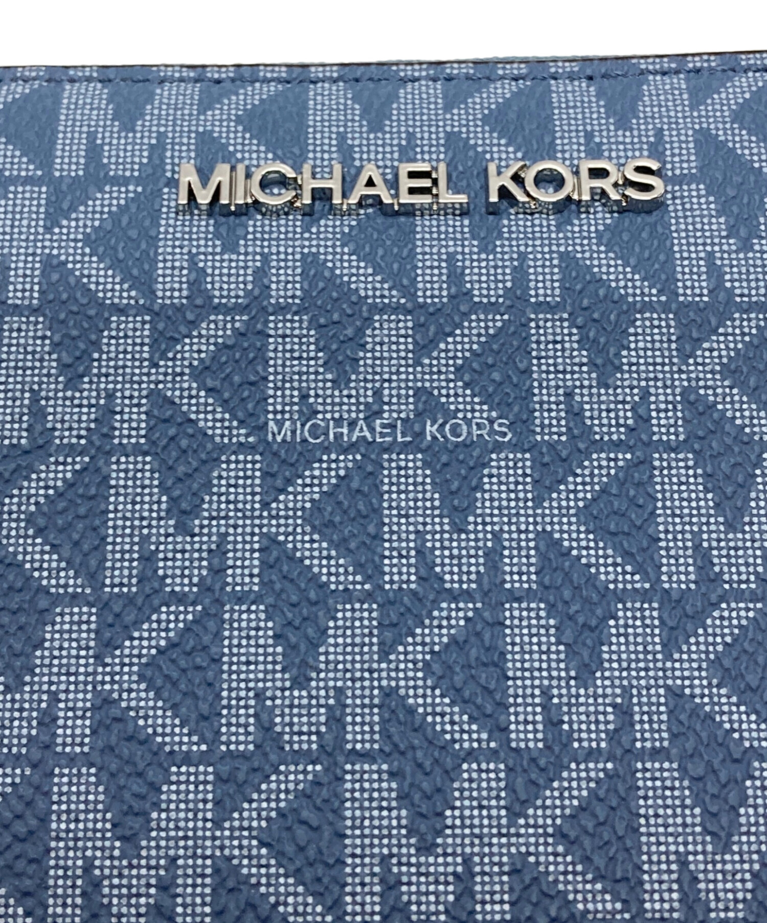 中古・古着通販】MICHAEL KORS (マイケル・コース) 長財布 ブルー