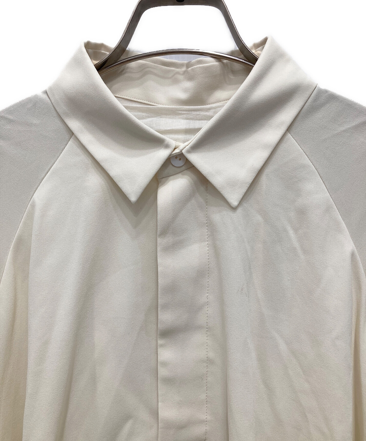 中古・古着通販】ENFOLD (エンフォルド) BALLOON HALF-SLEEVE BLOUSE