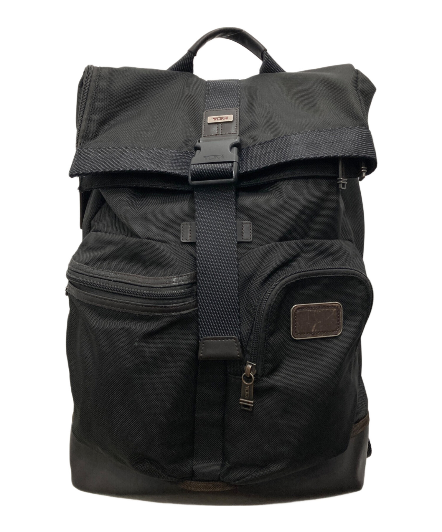 中古・古着通販】TUMI (トゥミ) ロールトップバックパック ブラック