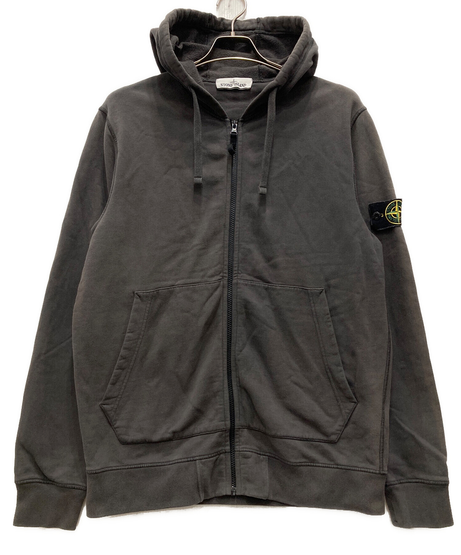 stone island sweat ストーンアイランド スウェット グレー 中古・古着