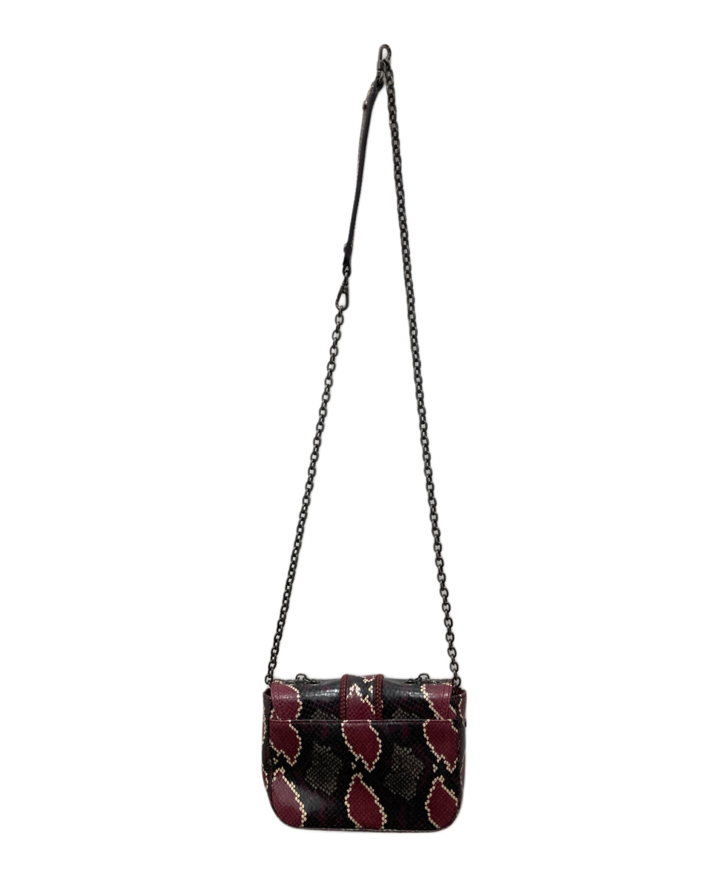 極美品☆Longchamp ロンシャン アマゾーヌ チェーン 2WAY レザー ハンドバッグ ショルダーバッグ ブラウン 保存袋付き フランス製 レディース 極美品☆Longchamp ロンシャン アマゾーヌ チェーン 2WAY レザー