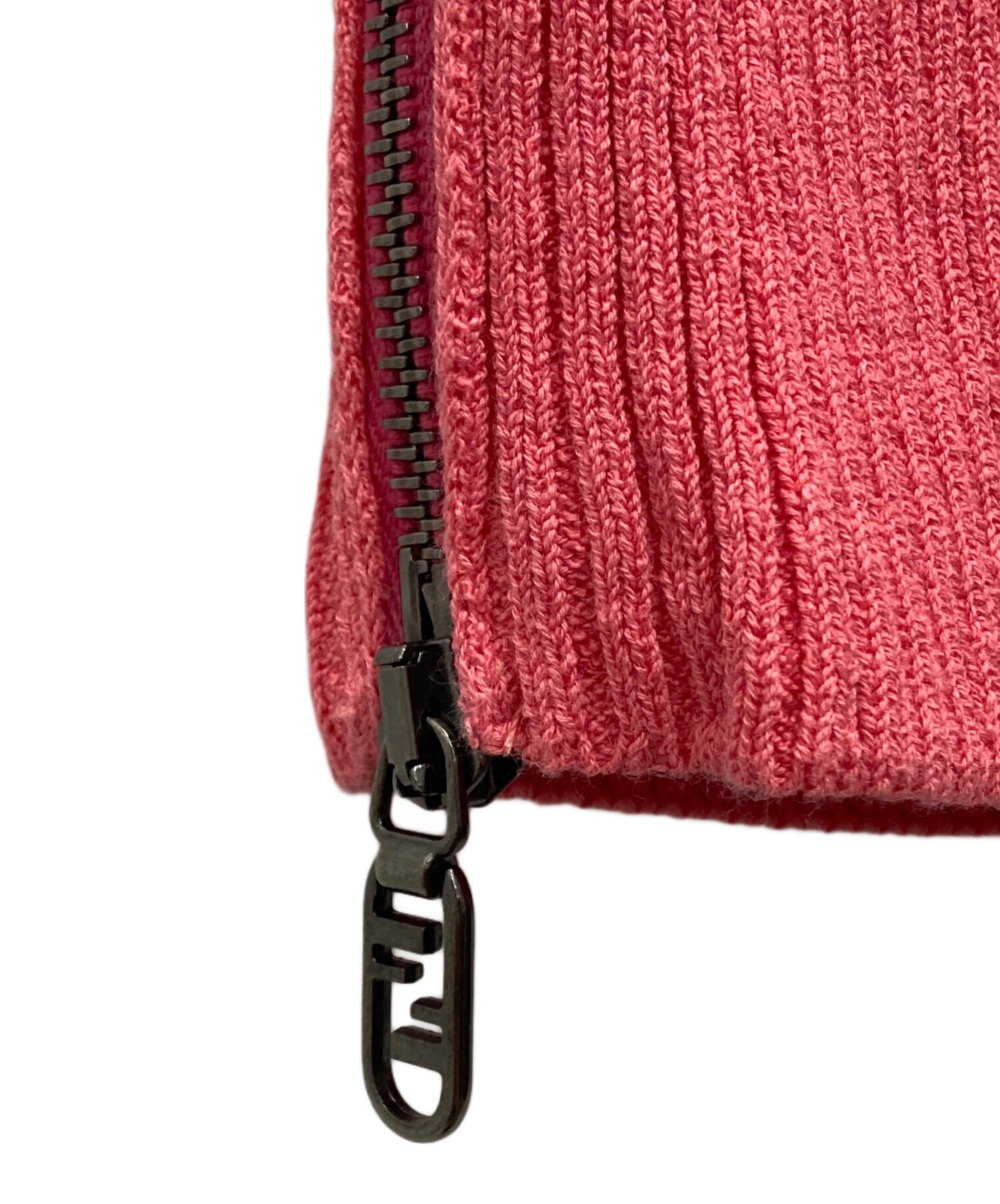 中古・古着通販】FENDI (フェンディ) リブニットスカート ピンク