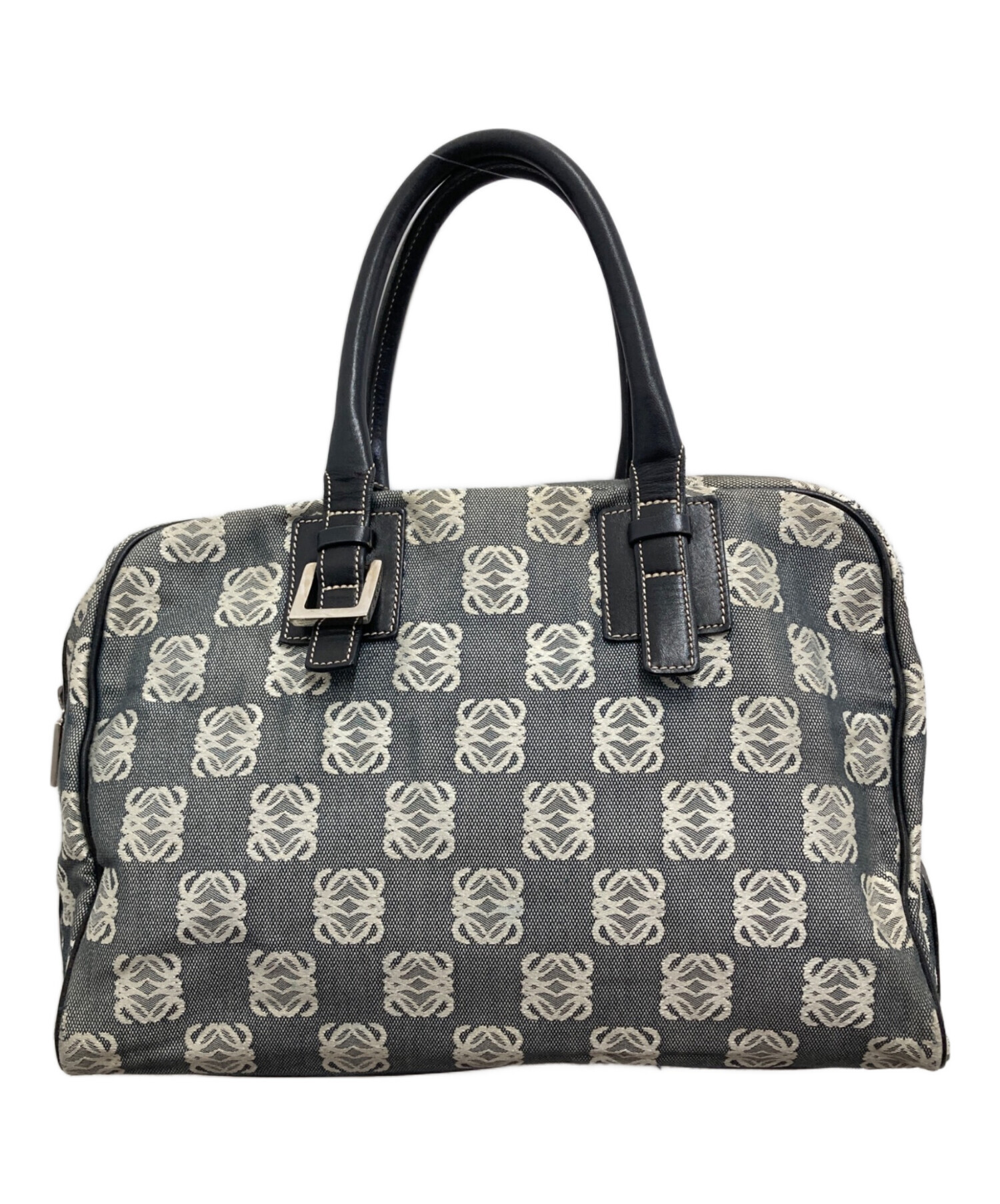 中古・古着通販】LOEWE (ロエベ) アナグラムロゴハンドバッグ ホワイト 