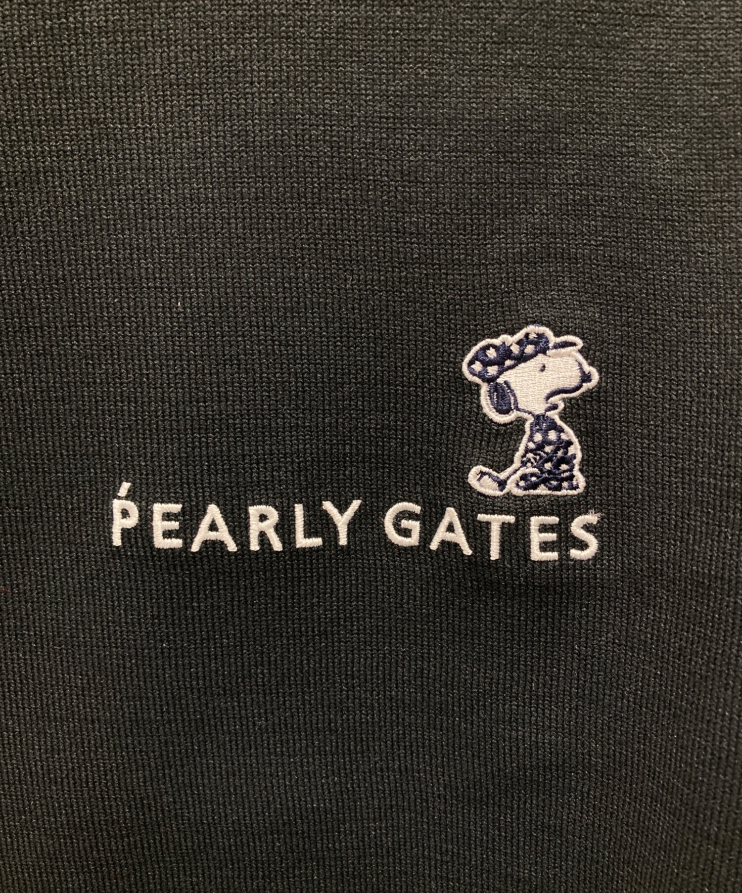 大幅値下げ処分価格【新品SALE】PEARLY GATES パーリーゲイツ 中古・古着通販】PEARLY GATES (パーリーゲイツ) 14G 部分JQ クルー