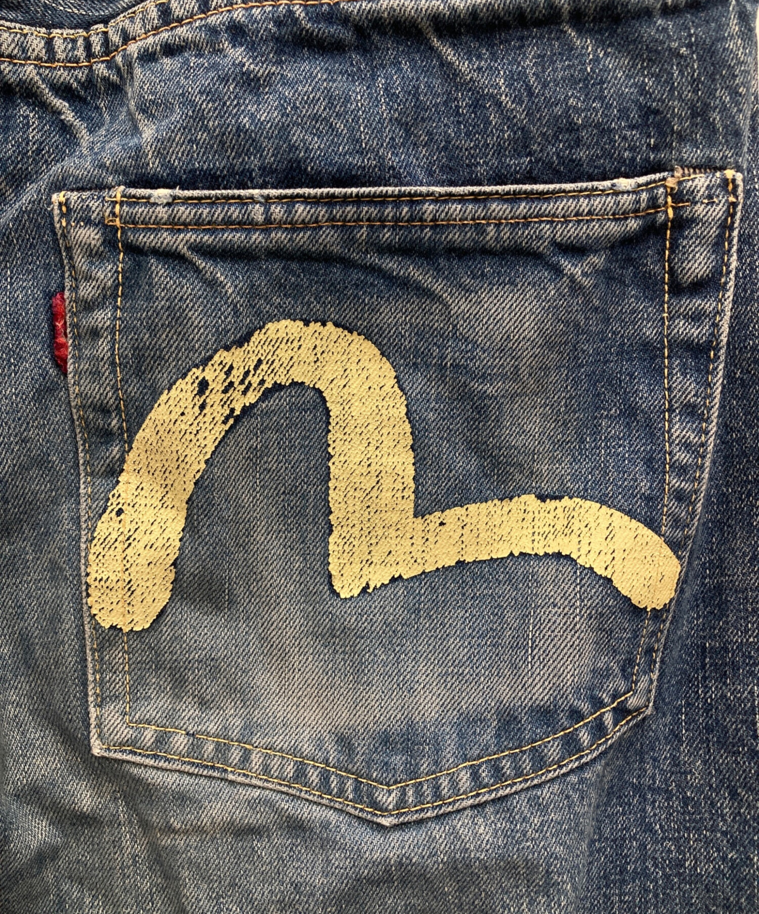 evisuデニムパンツ 32x34 中古・古着通販】EVISU (エヴィス) デニムパンツ インディゴ サイズ:32