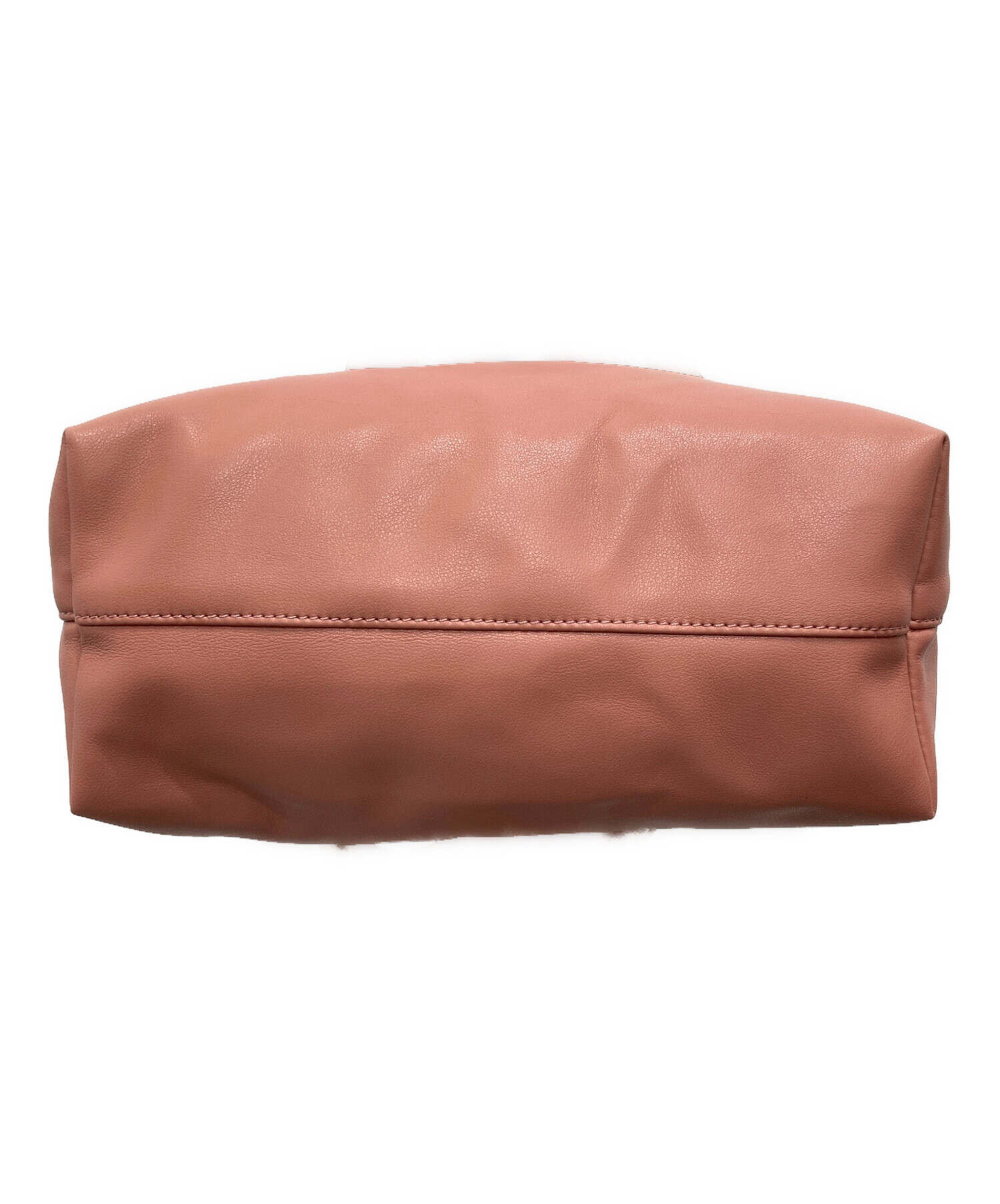 中古 APCアーペーセー トートバッグ ボルドー 中古・古着通販】A.P.C. (アーペーセー) NINON スモールトートバッグ