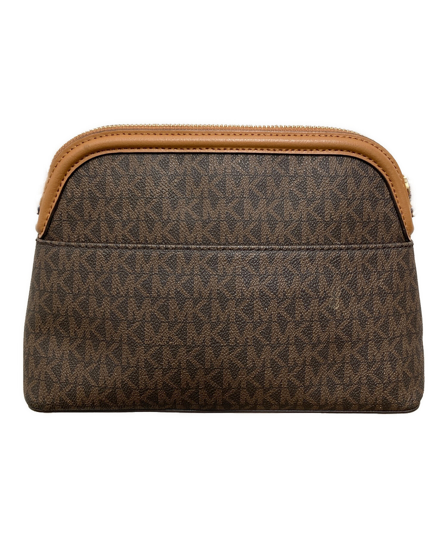 A-1225【リユースのサカイ野々市店】チェーンショルダーバッグ MICHAEL KORS ブラウン/グリーン ※クリーニング済み A-1225【リユースのサカイ野々市店】チェーンショルダーバッグ MICHAEL