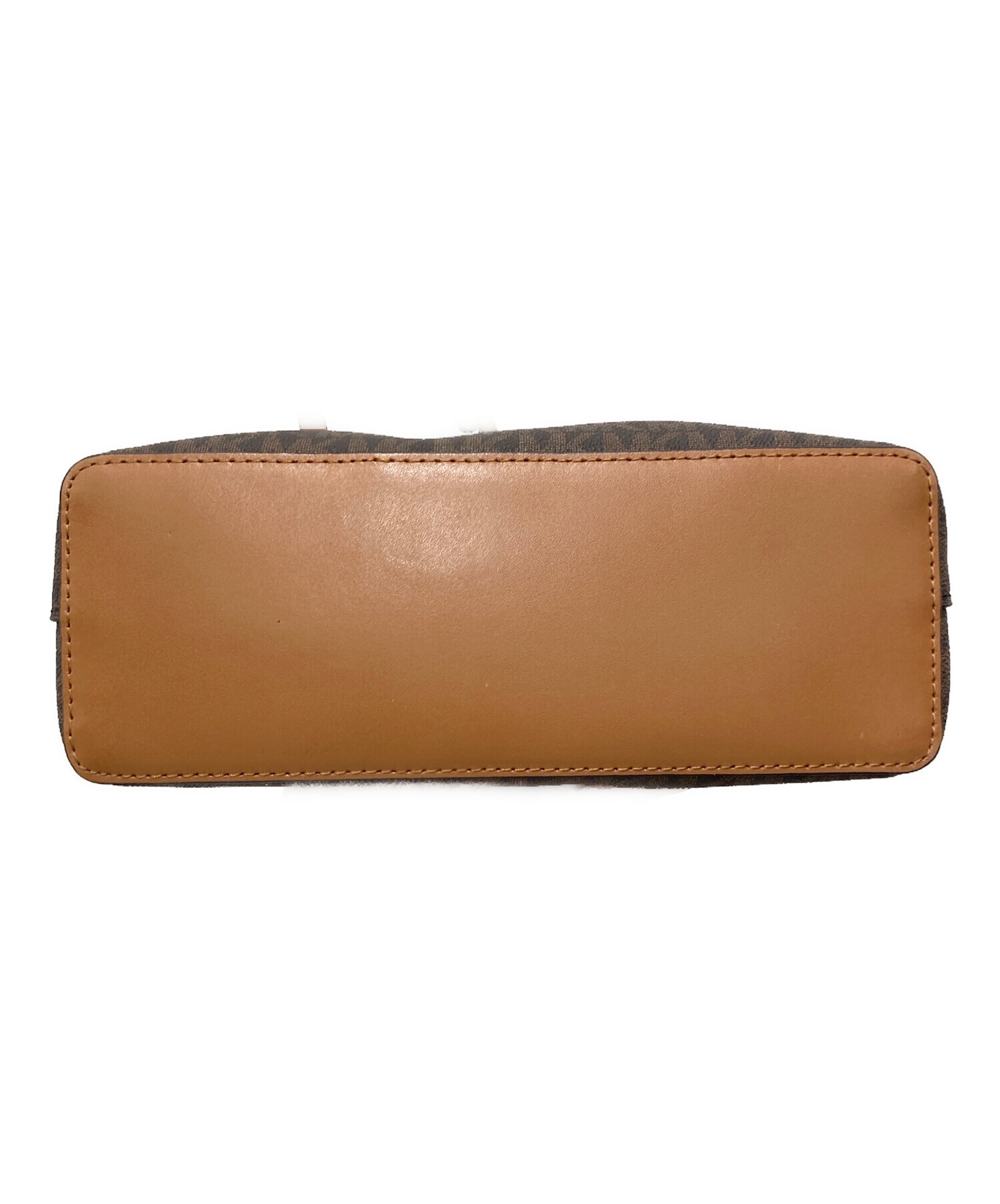 A-1225【リユースのサカイ野々市店】チェーンショルダーバッグ MICHAEL KORS ブラウン/グリーン ※クリーニング済み A-1225【リユースのサカイ野々市店】チェーンショルダーバッグ MICHAEL