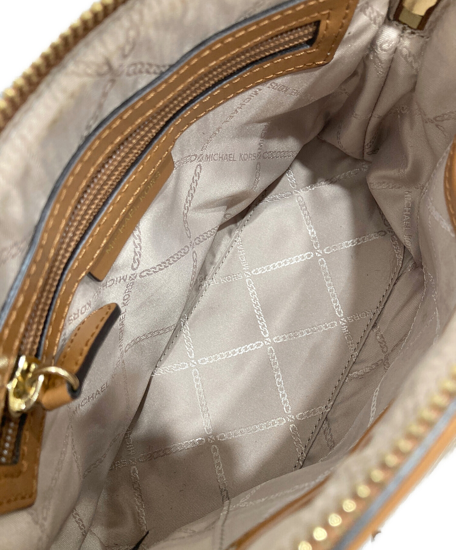 MICHAEK KORS マイケルコース/シグネチャーチェーンショルダー/SAランク/71【中古】 中古・古着通販】MICHAEL KORS (マイケル・コース) チェーンショルダー