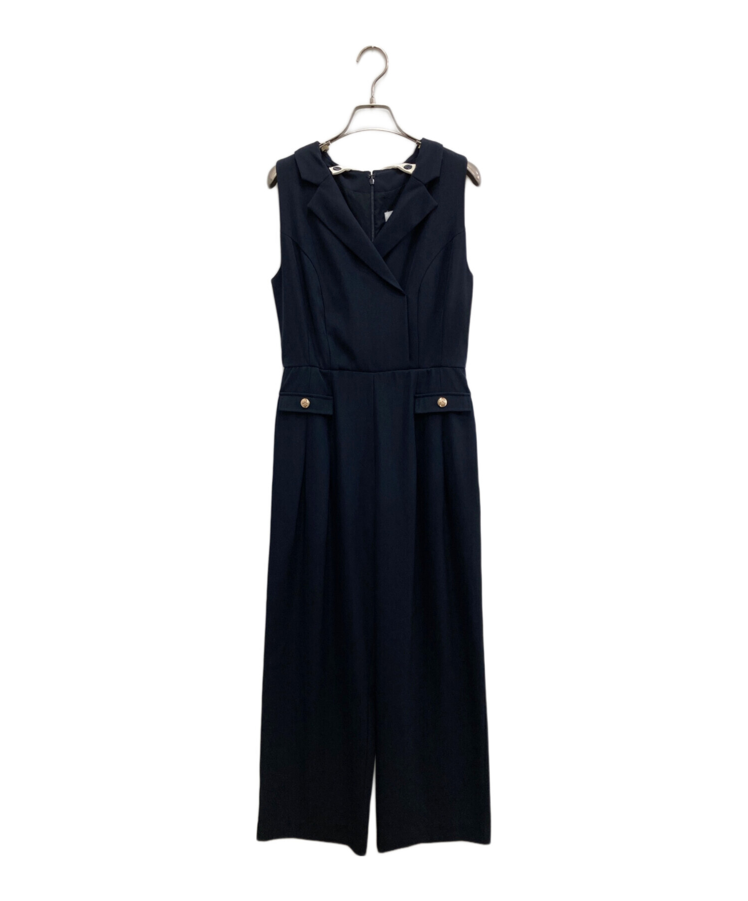 中古・古着通販】Her lip to (ハーリップトゥ) Louvre Ribbon Jumpsuit 