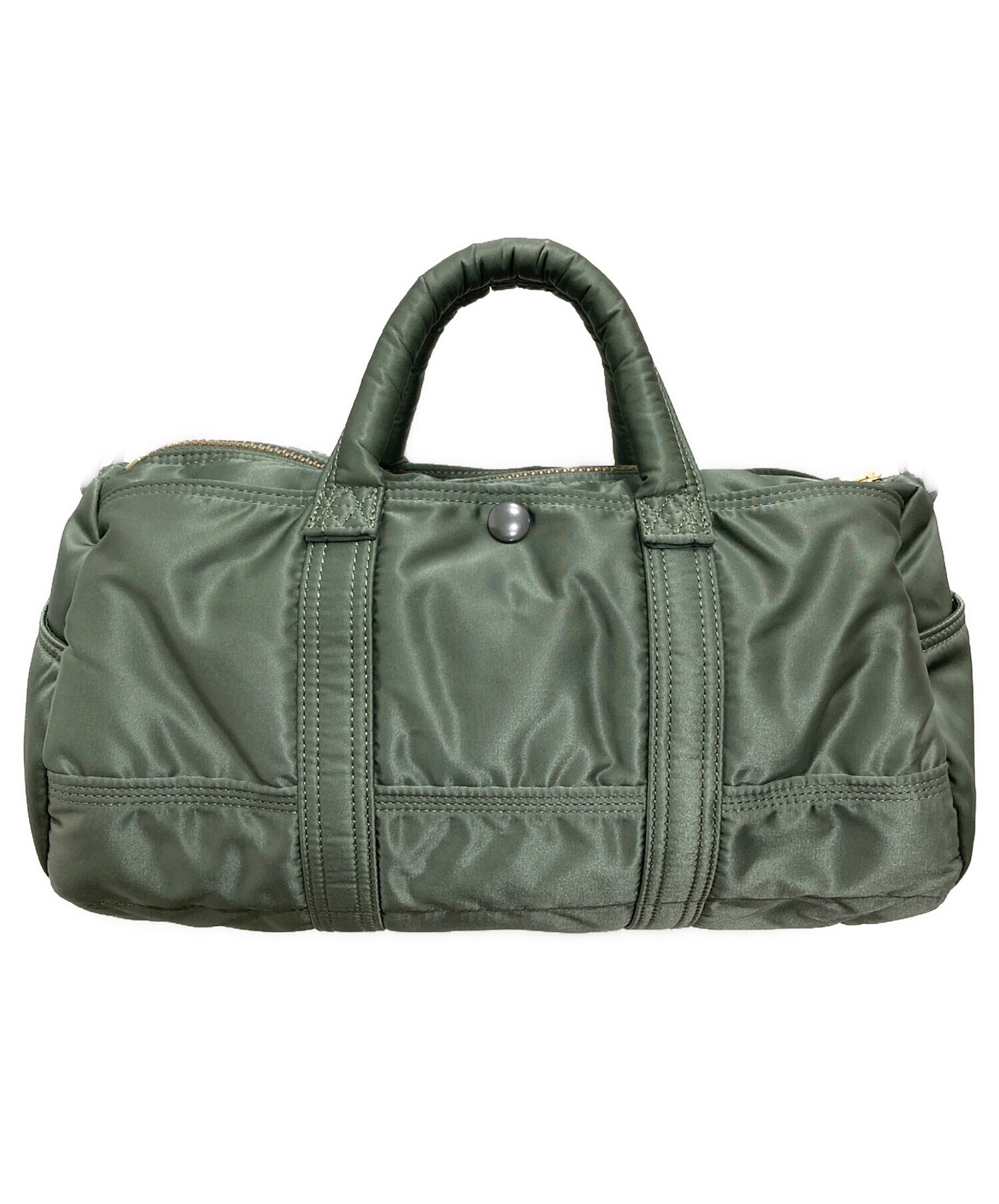 ポーター タンカー ロールバッグ セージグリーン 2way 新型 ドラム 中古・古着通販】PORTER (ポーター) ROLL BAG/ロールバッグ セージ