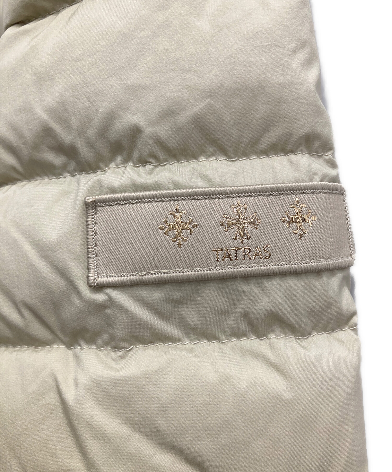 中古・古着通販】TATRAS (タトラス) NOKO/ノーカラーライトダウン