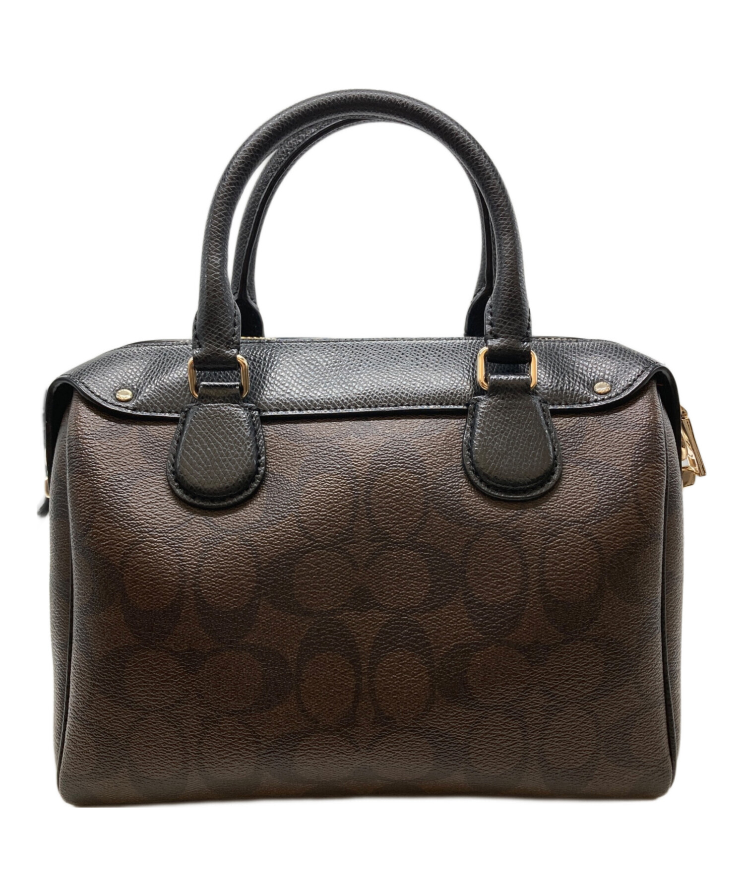 中古・古着通販】COACH (コーチ) ミニボストンバッグ ブラウン
