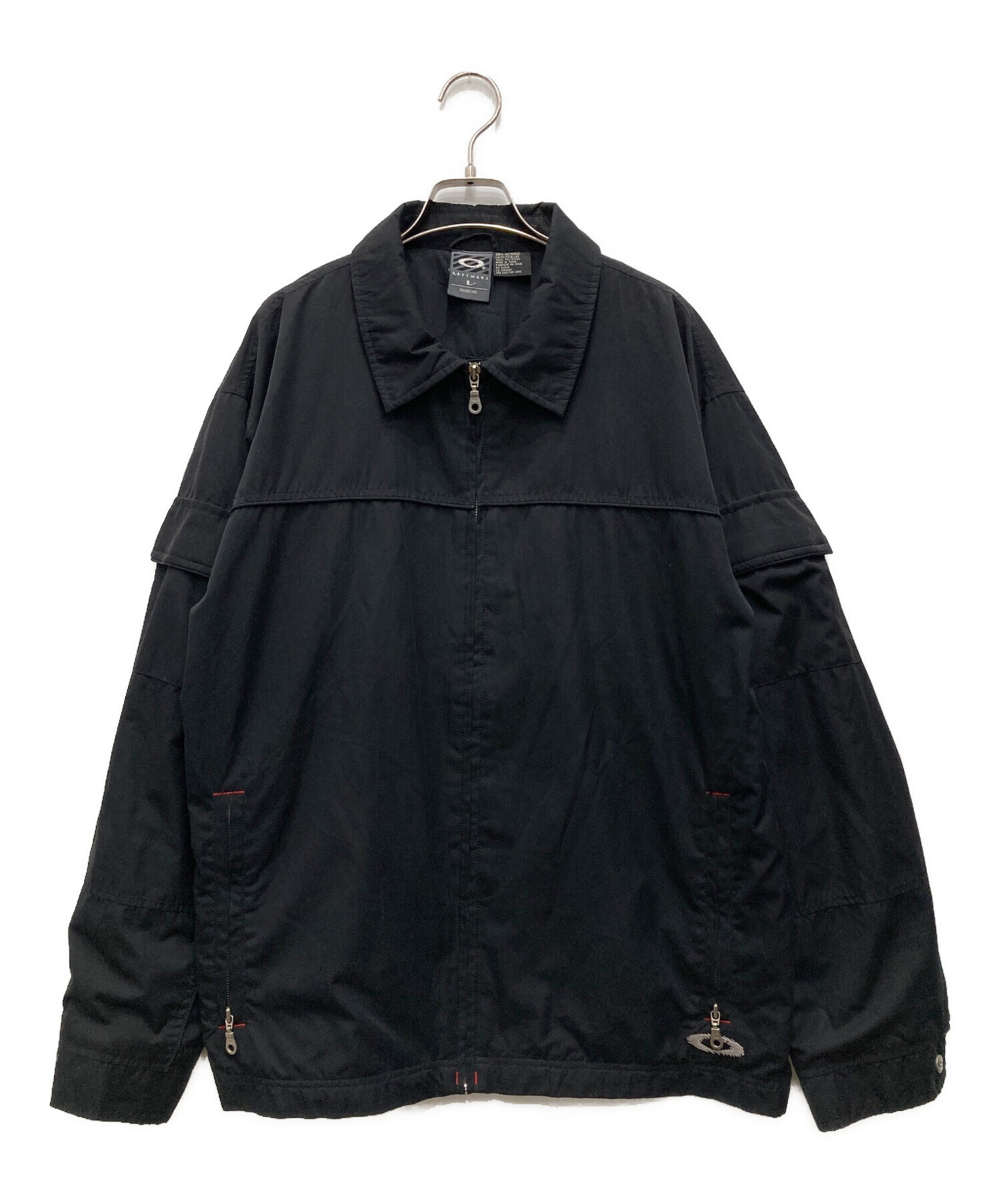 Oakley ブラック ジップアップジャケット 中古・古着通販】OAKLEY (オークリー) 90'sジップジャケット ブラック