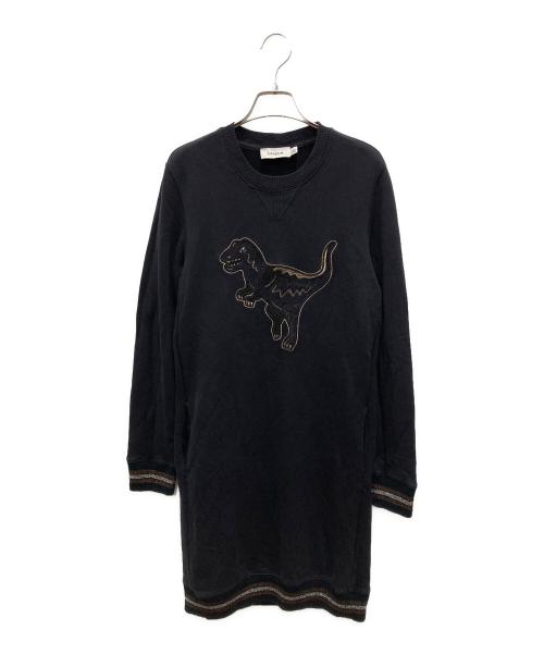 中古・古着通販】COACH (コーチ) スウェットワンピース ネイビー
