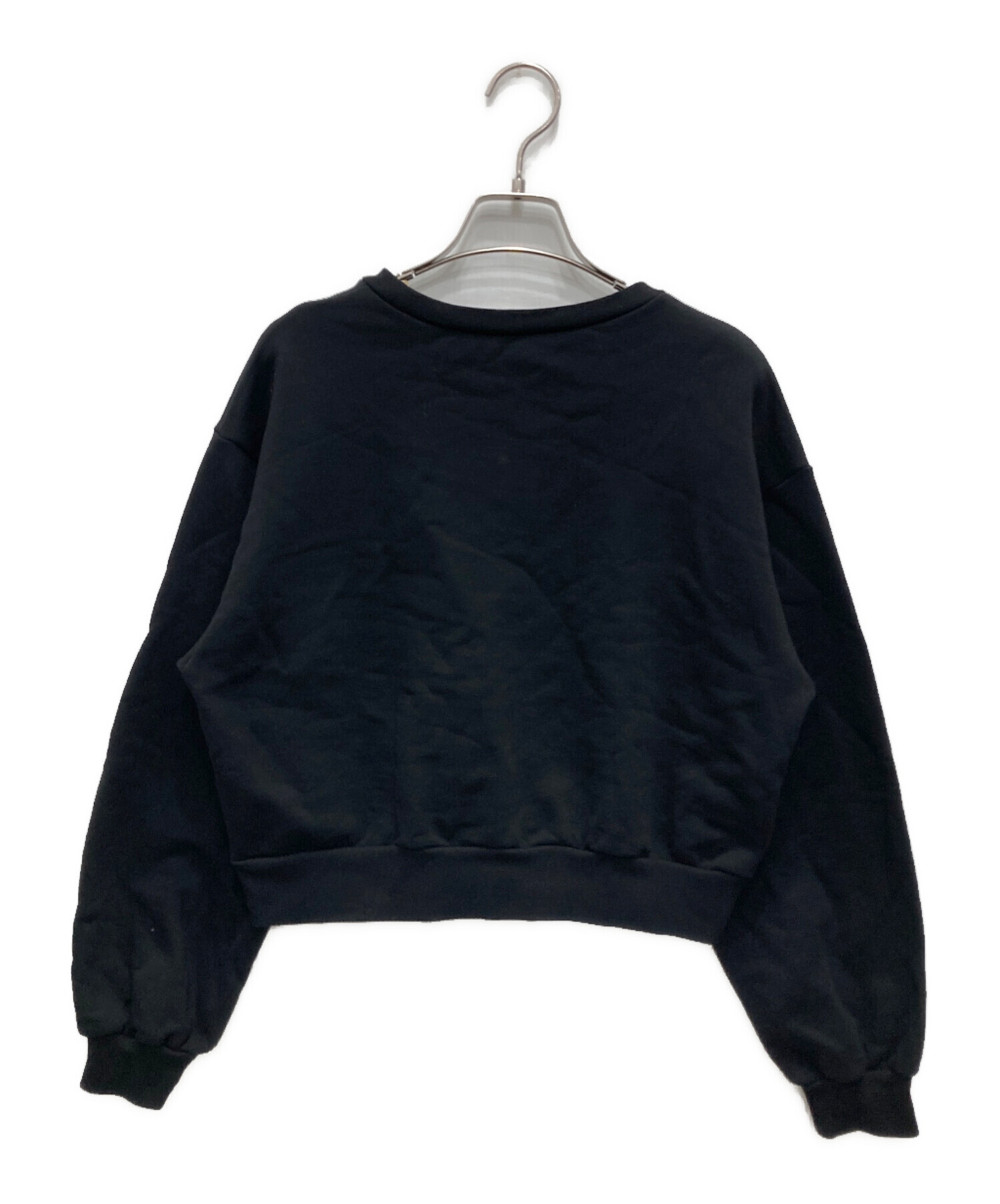 MARNI マルニ スウェット 42(M位) 黒 【古着】【中古】 中古・古着通販】MARNI (マルニ) ロゴスウェット ブラック サイズ:14