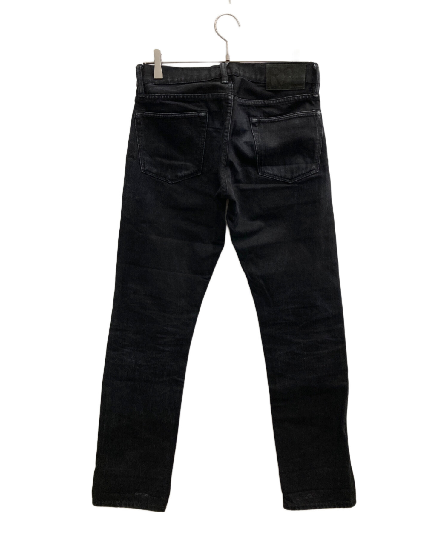 Ralph Lauren RRLダメージ加工デニムパンツ 29 ブラック！！ 中古・古着通販】RRL (ダブルアールエル) ダメージ加工ブラックデニム