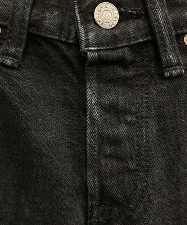 中古・古着通販】RRL (ダブルアールエル) ダメージ加工ブラックデニム