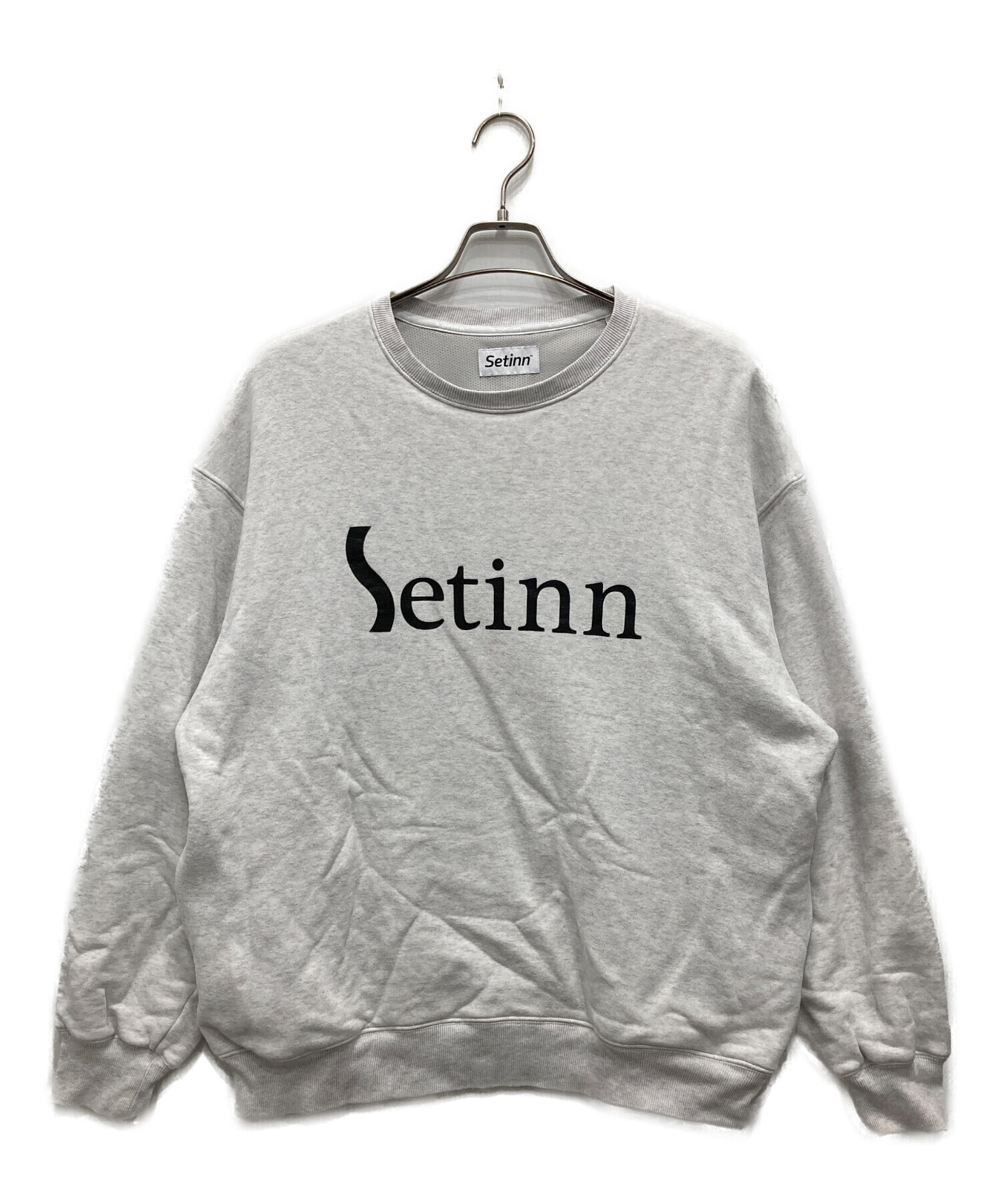 中古・古着通販】setinn (セットイン) Tour Crew Sweat グレー サイズ