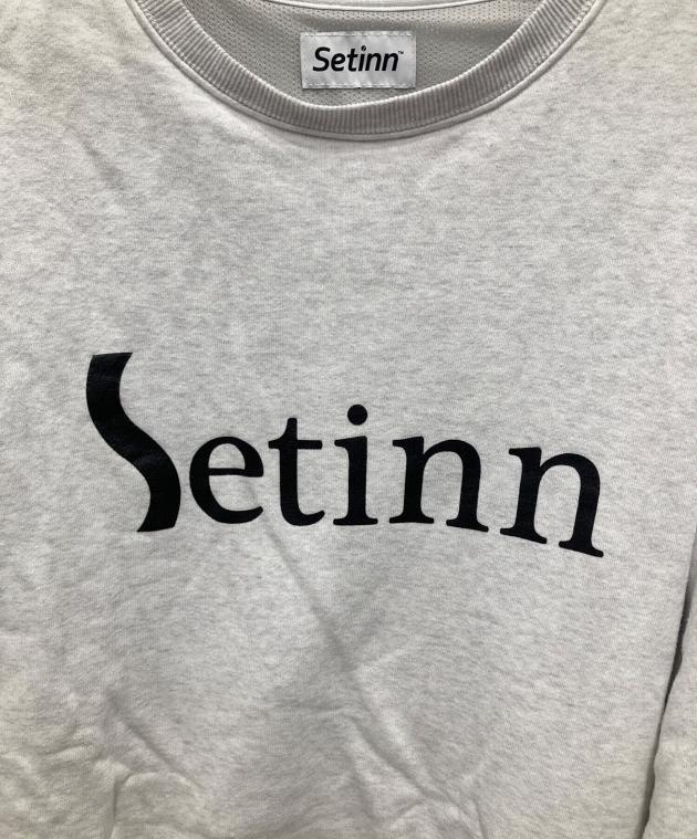 中古・古着通販】setinn (セットイン) Tour Crew Sweat グレー サイズ