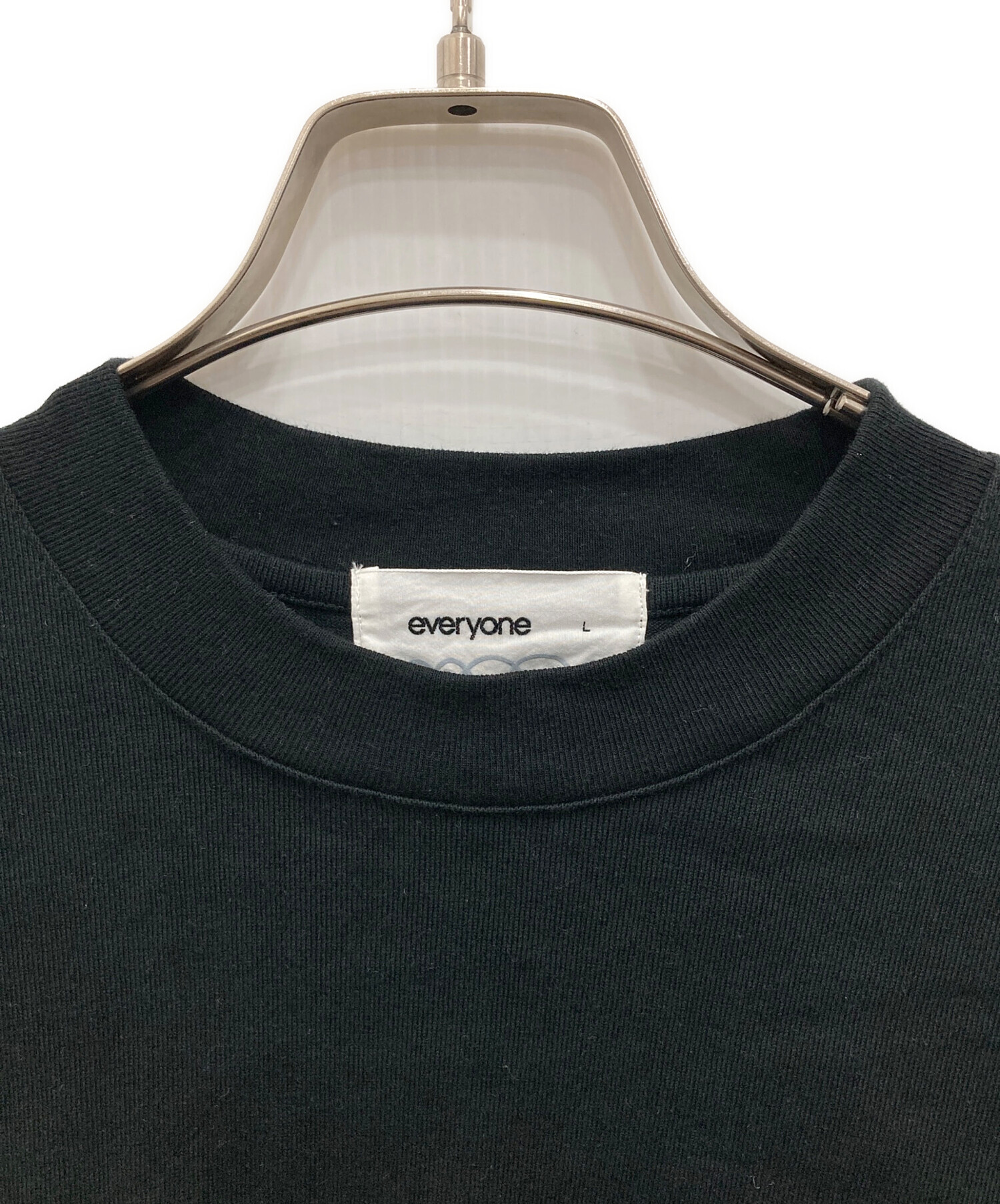 中古・古着通販】everyone (エブリワン) LOGO LONGSLEEVE T-SHIRT/ロゴ