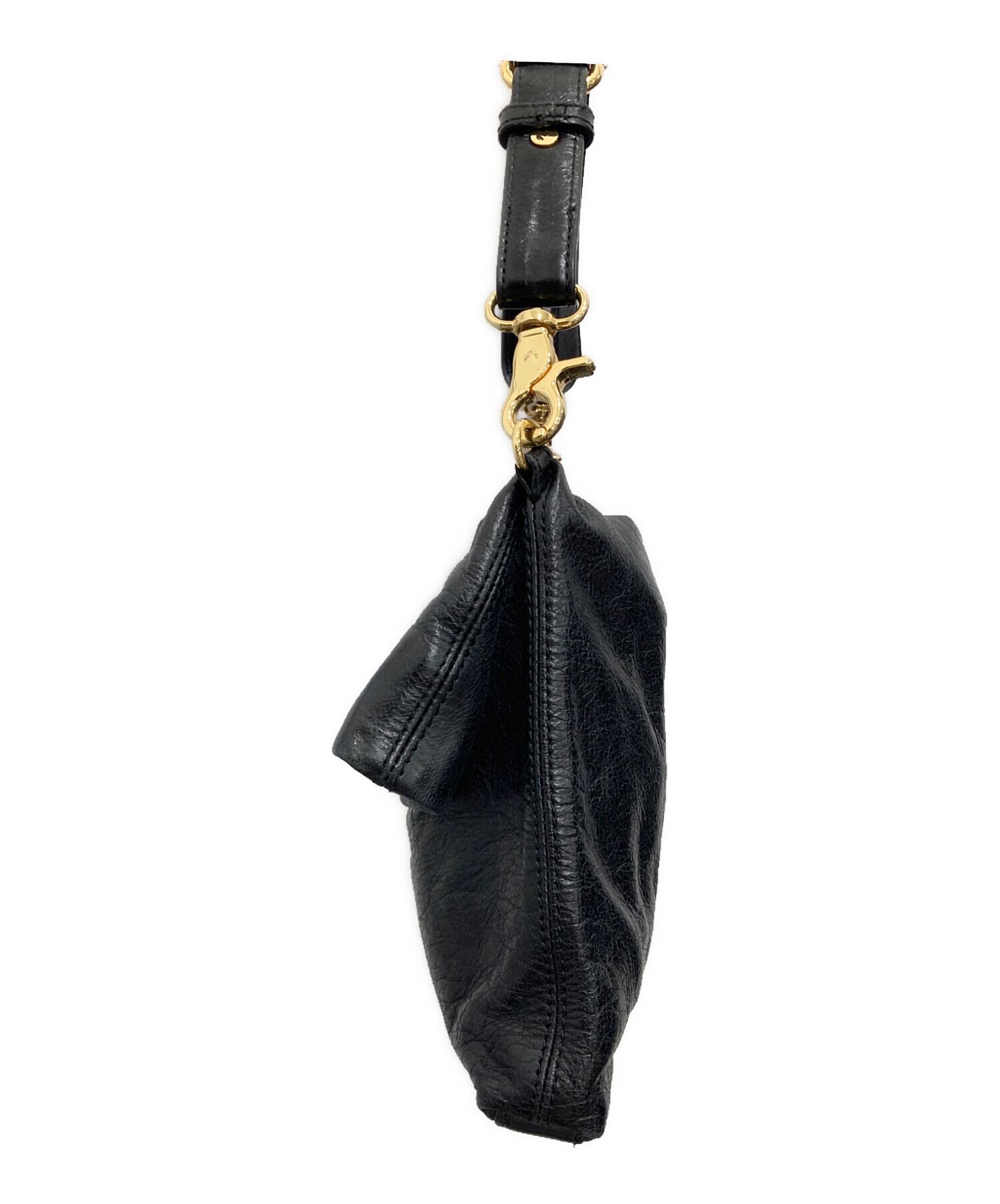 中古・古着通販】TORY BURCH (トリーバーチ) レザーショルダーバッグ