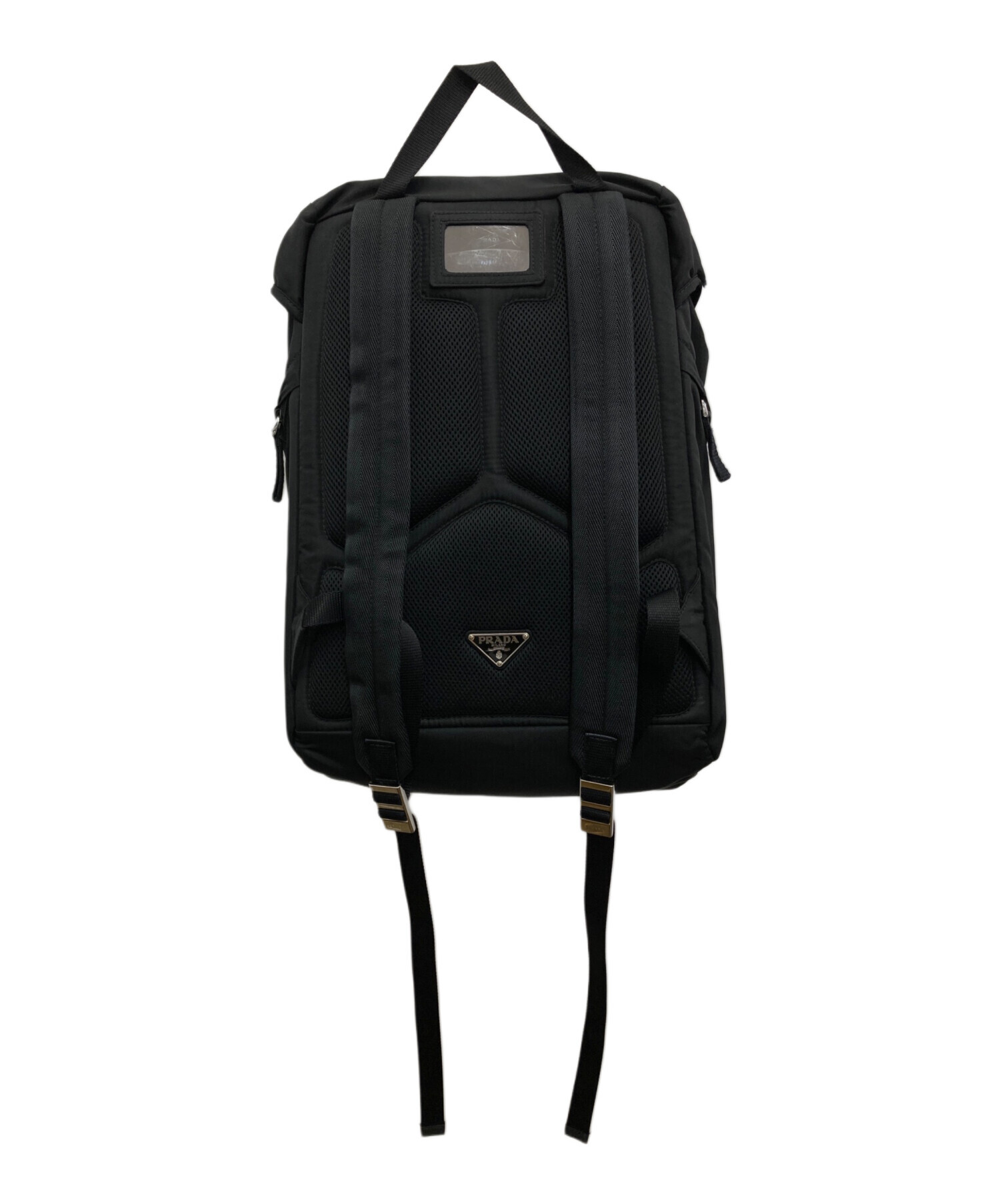 中古・古着通販】PRADA (プラダ) ナイロンバックパック ブラック