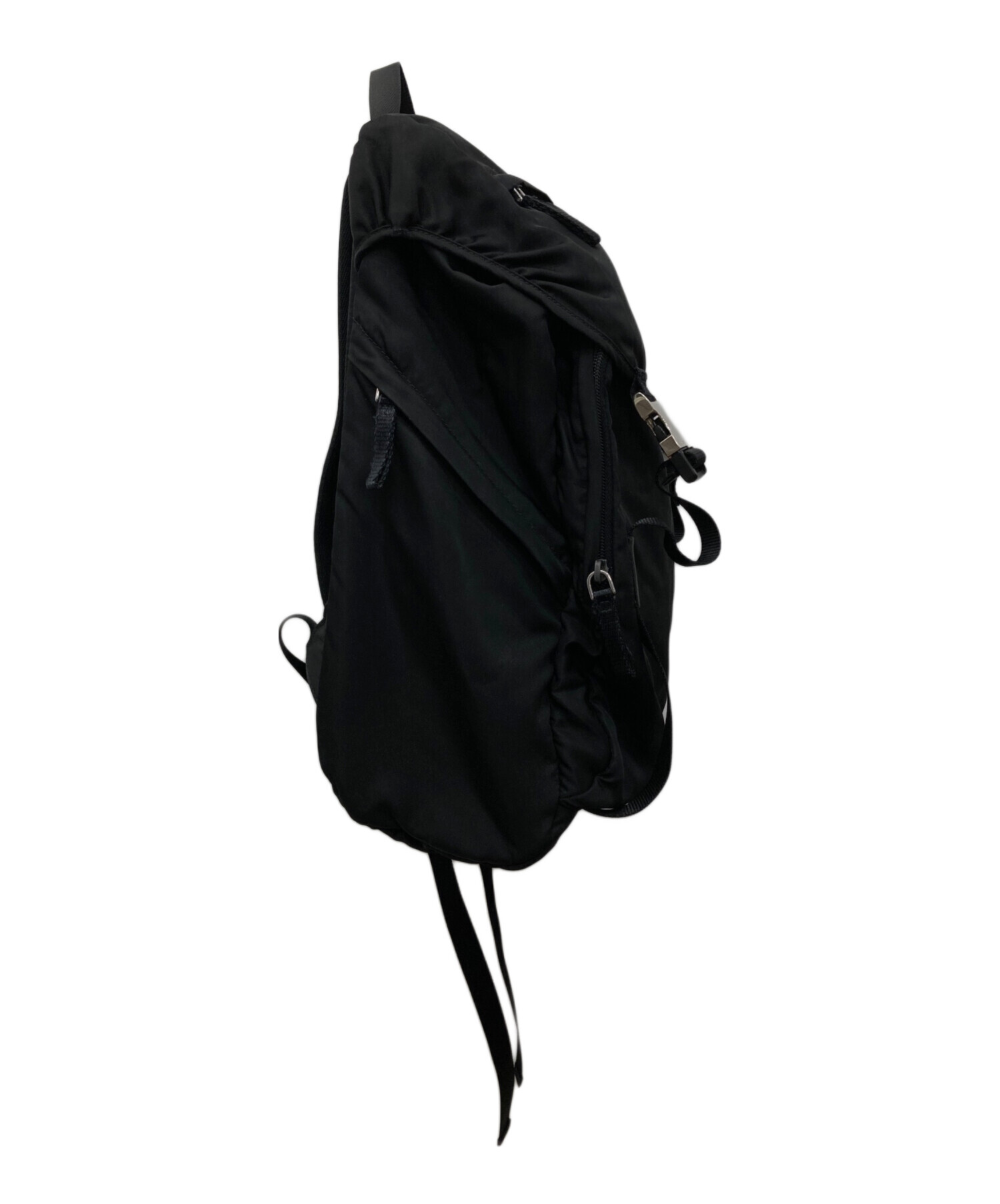 中古・古着通販】PRADA (プラダ) ナイロンバックパック ブラック