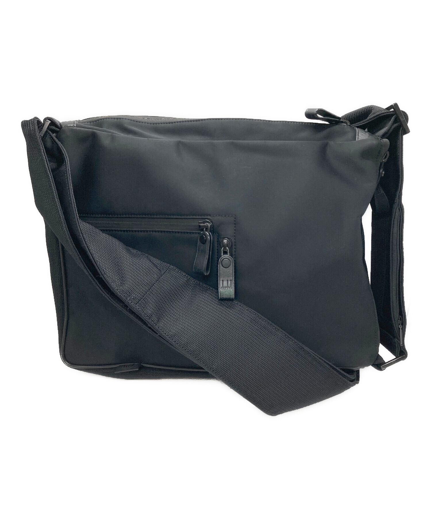 ALFRED DUNHILL ボディバッグ ブラック/グレー 中古・古着通販】dunhill (ダンヒル) ショルダーバッグ ブラック