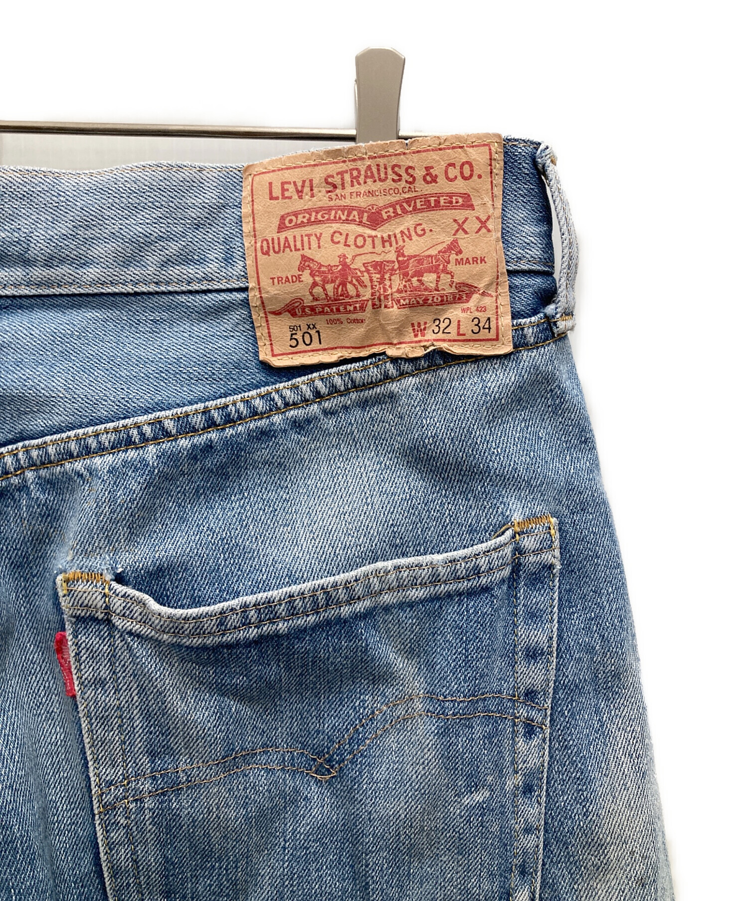 パンツ Levi's 501xx VINTAGE CLOTHING W32 1966 中古・古着通販】LEVI'S VINTAGE CLOTHING (リーバイス ビンテージ