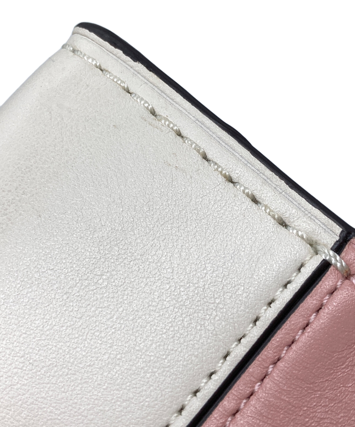 中古・古着通販】COACH (コーチ) レザーショルダーバッグ ピンク