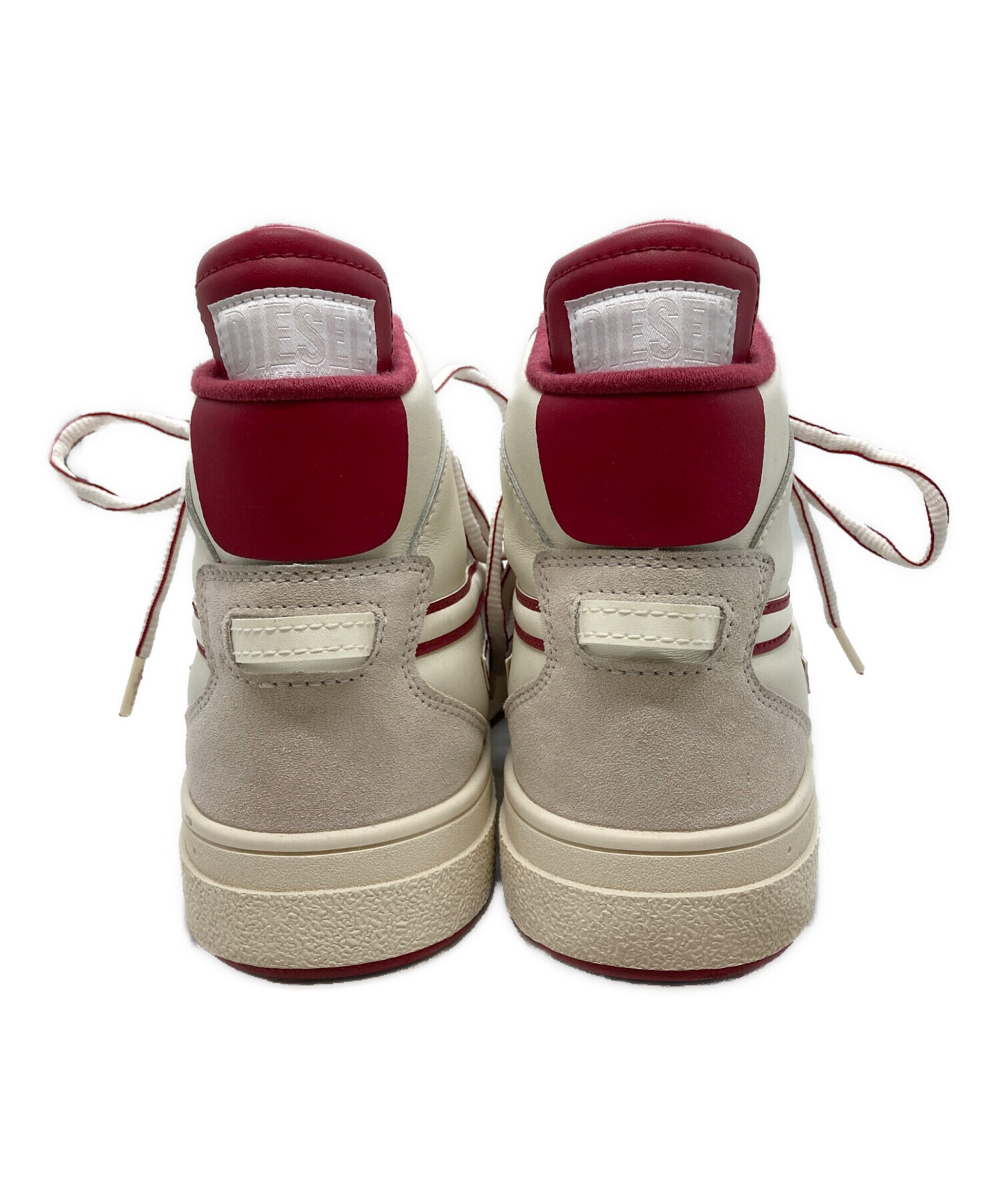 中古・古着通販】DIESEL (ディーゼル) S-UKIYO MID X ホワイト×レッド