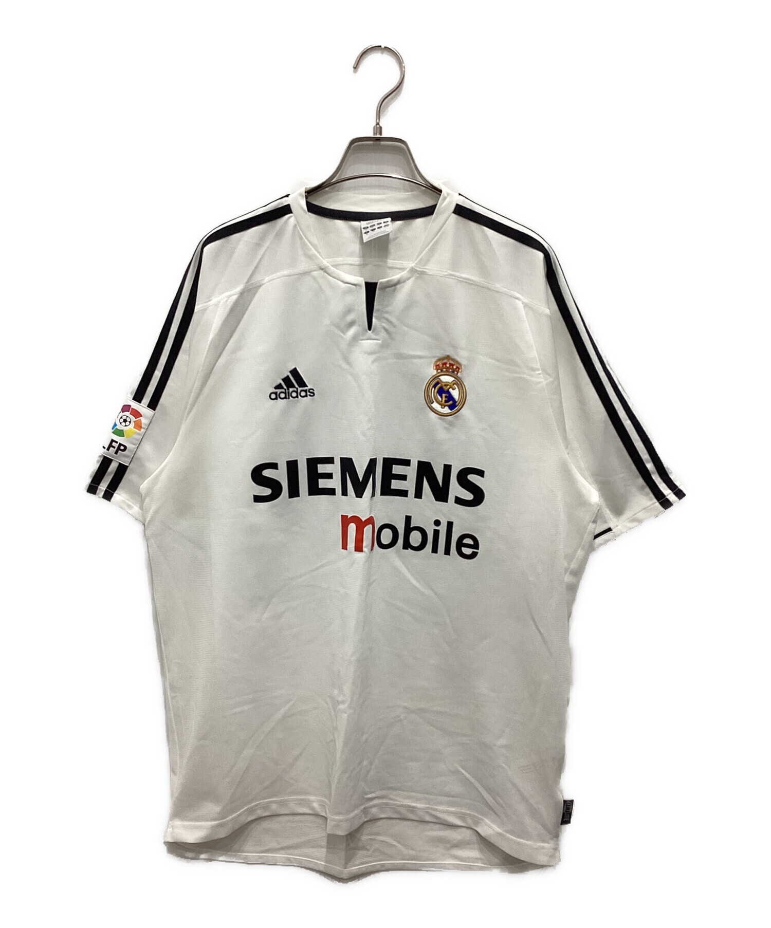 中古・古着通販】adidas (アディダス) サッカーユニフォーム ホワイト