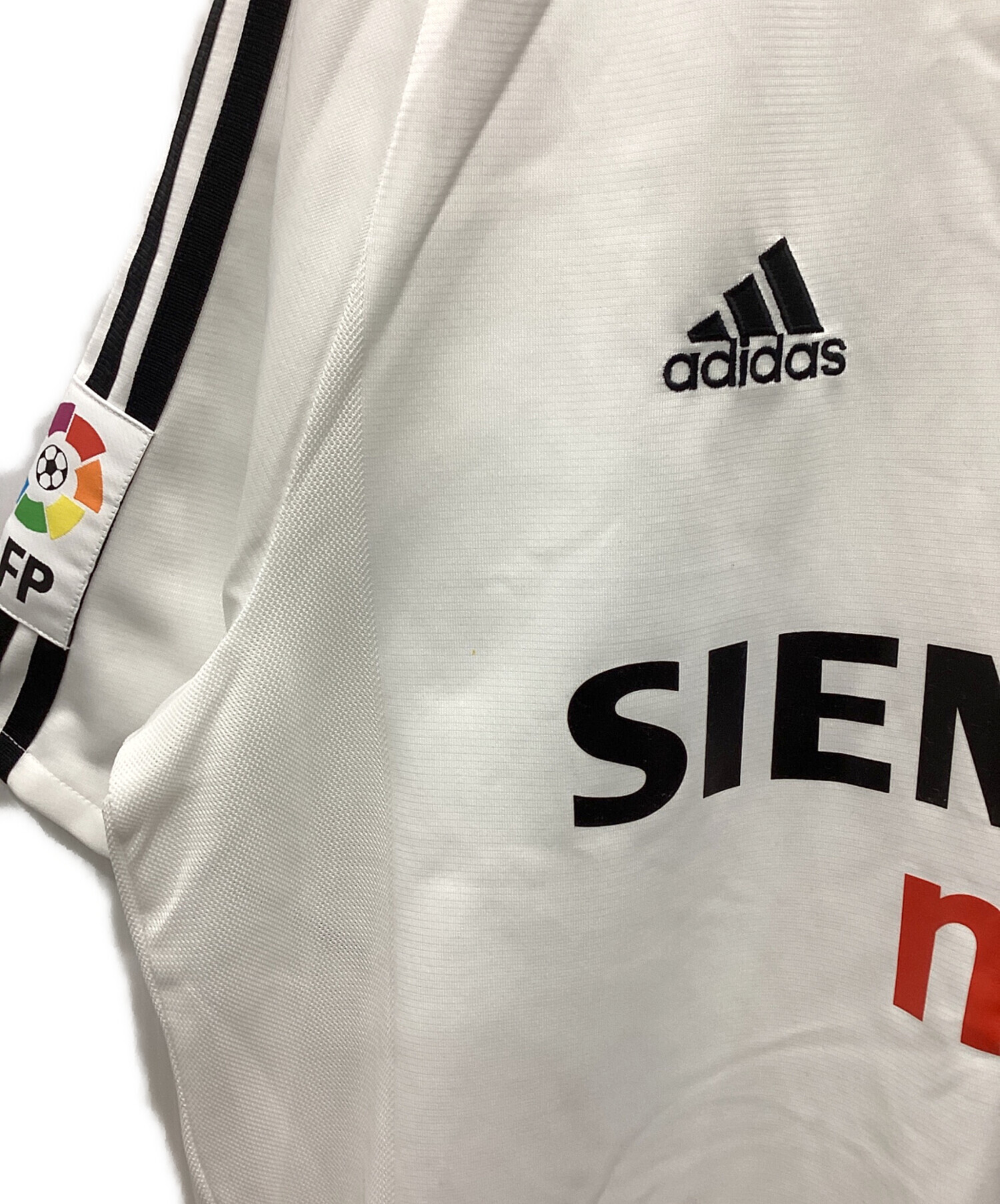 中古・古着通販】adidas (アディダス) サッカーユニフォーム ホワイト