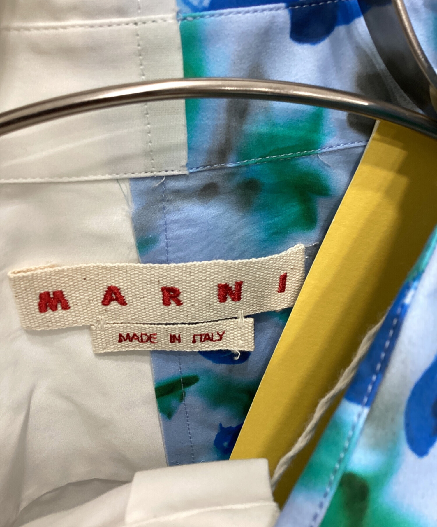 中古・古着通販】MARNI (マルニ) Half Poplin Striped Shirt/ハーフ