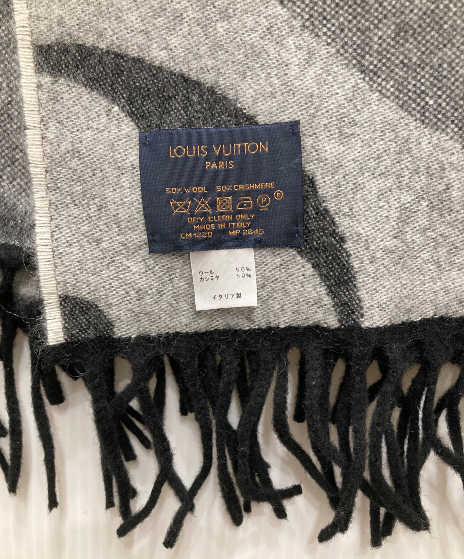 未使用✨ ルイヴィトン ロゴ クヴェルテュール SINCE 1854 中古・古着通販】LOUIS VUITTON (ルイ ヴィトン) ロゴ クヴェル